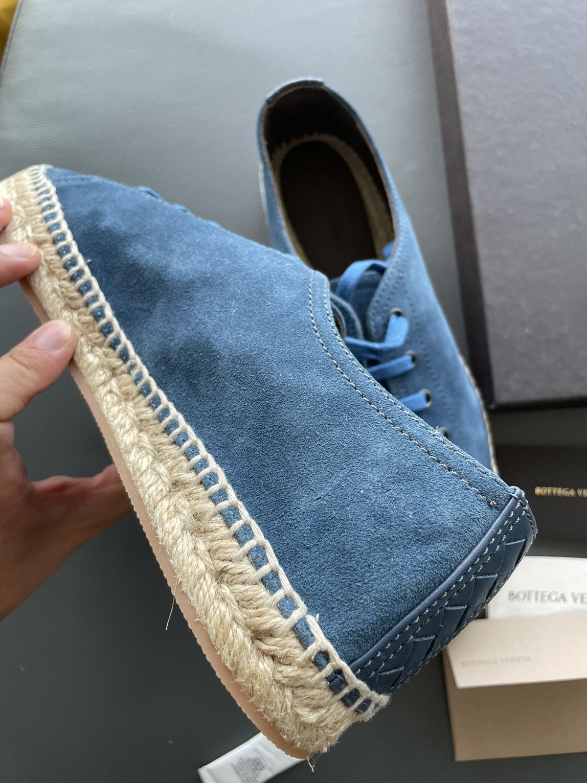 Bottega Veneta Bottega Rare Brand New Runway Laceup Espadrilles Shoes Size US 9.5 / EU 42-43 - 16 Thumbnail