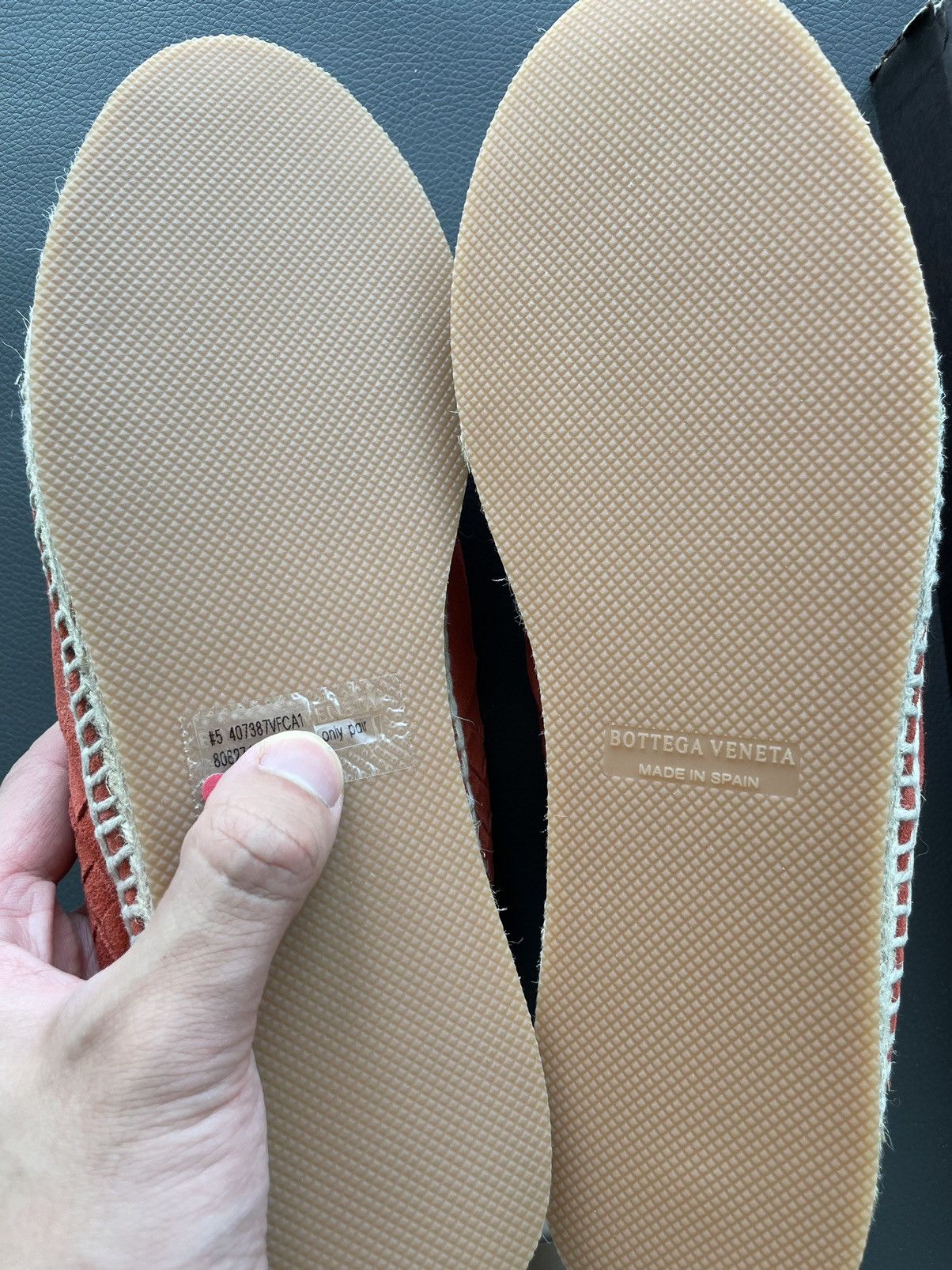 Bottega Veneta $850 Value Limited Edition Runway Leather Espadrilles New Size US 7 / EU 40 - 11 Thumbnail