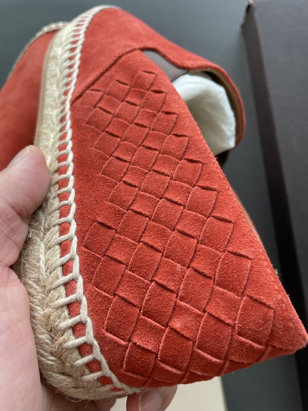 Bottega Veneta $850 Value Limited Edition Runway Leather Espadrilles New Size US 7 / EU 40 - 4 Thumbnail