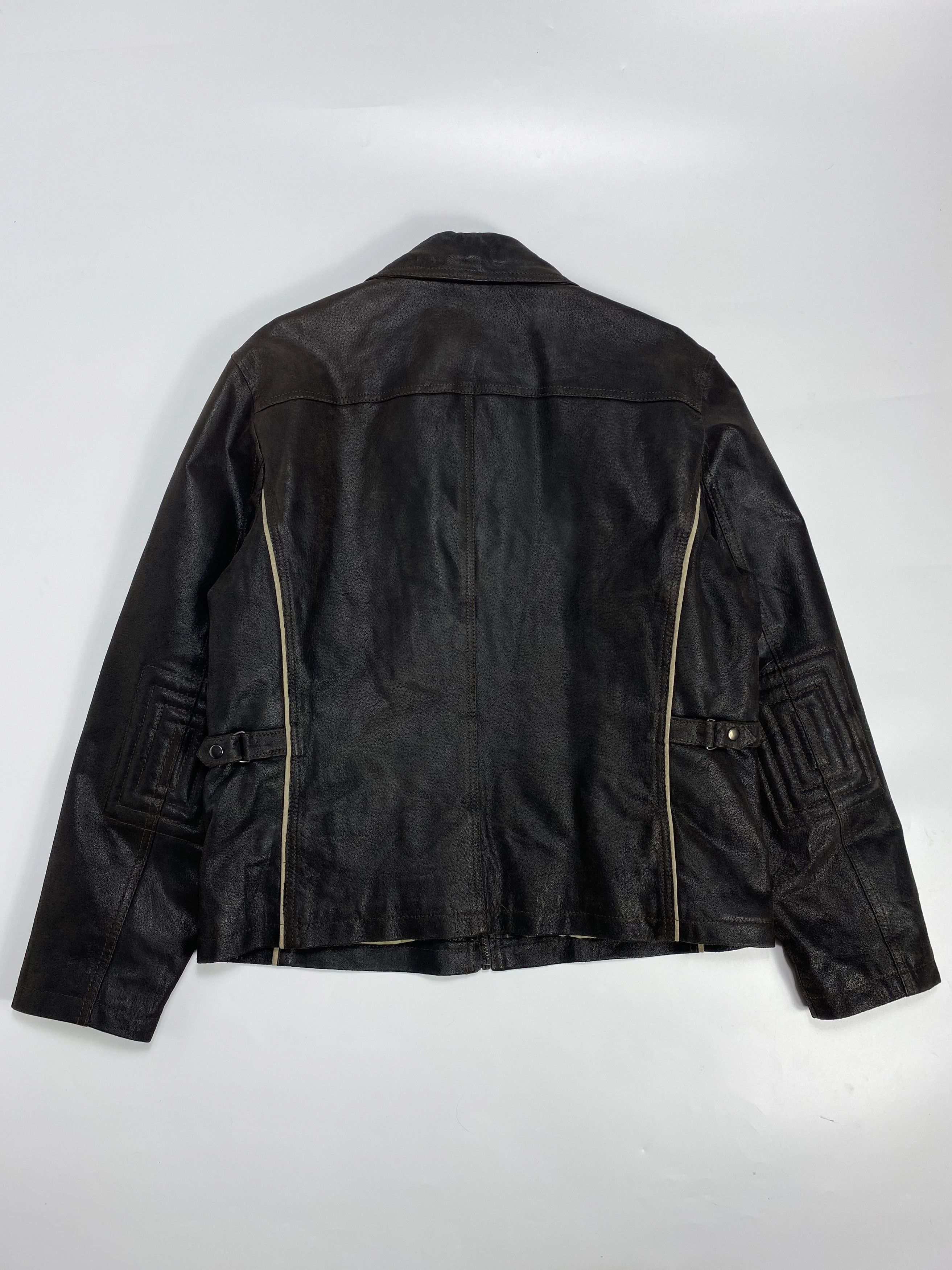 Genuine Leather Montego Vintage Real Leather Biker Jacket Size US M / EU 48-50 / 2 - 4 Thumbnail