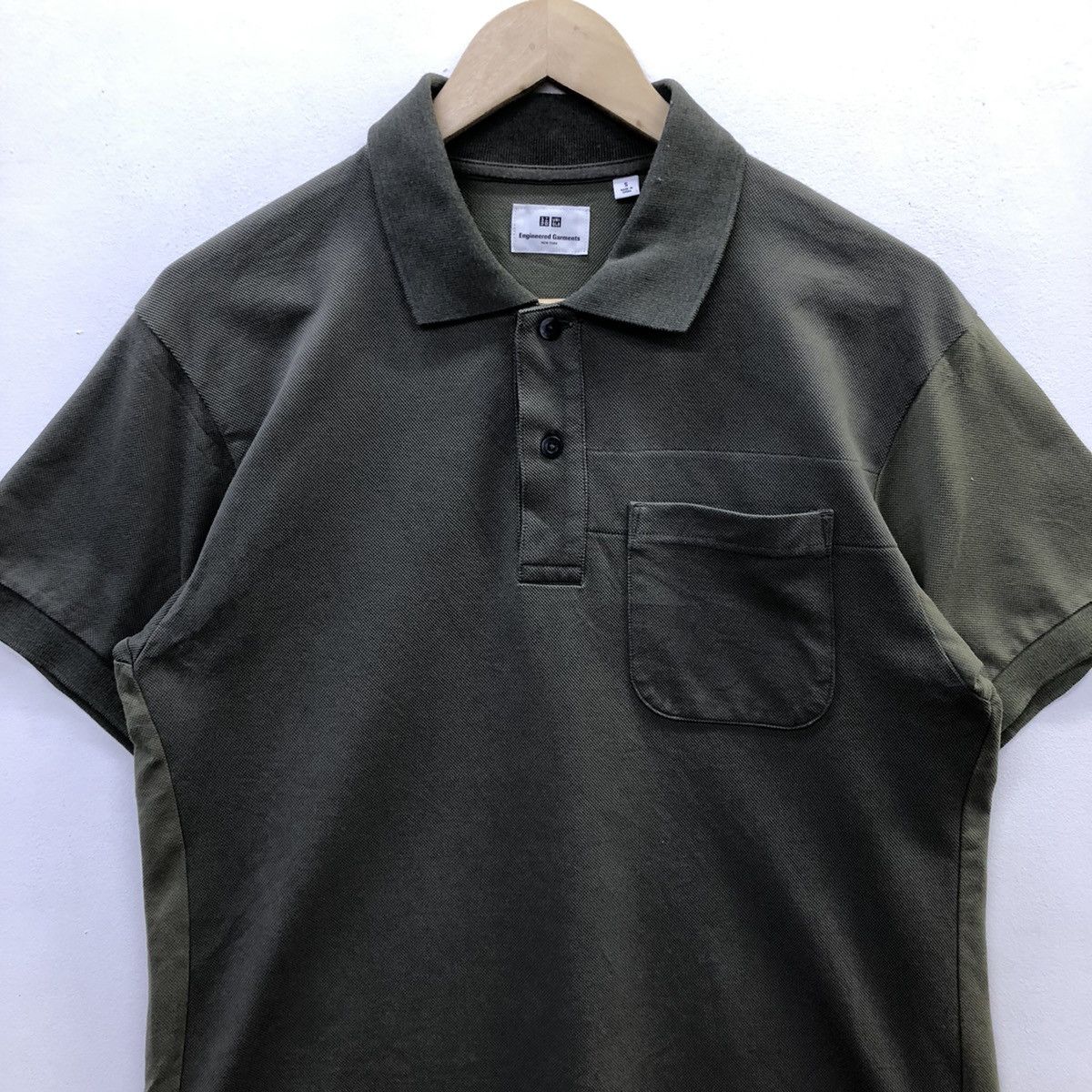 Engineered Garments × Uniqlo Enginered Garment X Uniqlo Polo Stripe Pocket Shirt Size US S / EU 44-46 / 1 - 3 Thumbnail