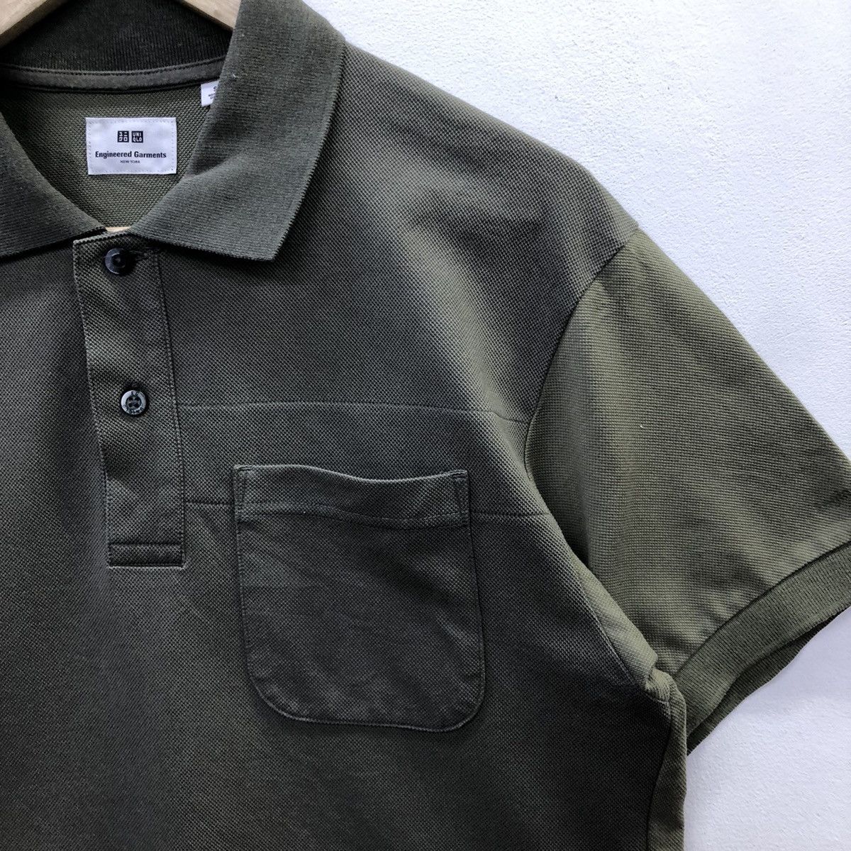 Engineered Garments × Uniqlo Enginered Garment X Uniqlo Polo Stripe Pocket Shirt Size US S / EU 44-46 / 1 - 5 Thumbnail