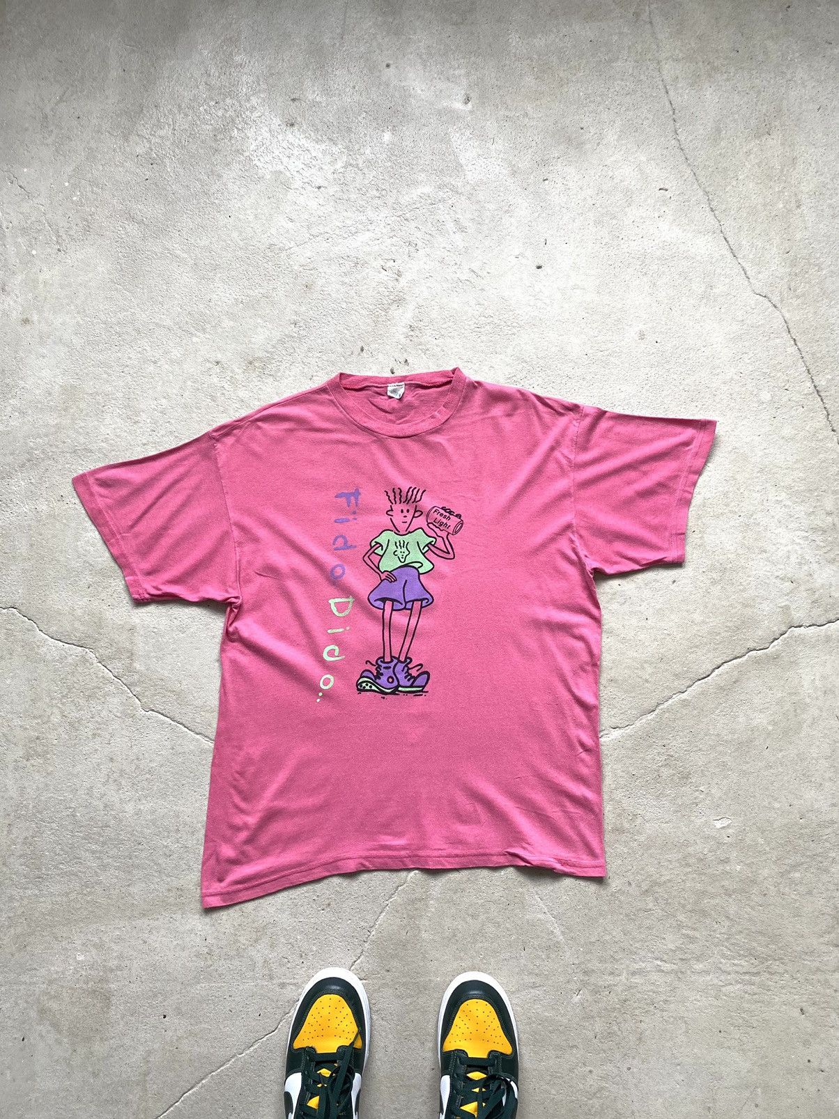 Cartoon Network Rare! 80’s Fido Dido T Shirt Surf Style Skate Gang Size US M / EU 48-50 / 2 - 1 Thumbnail