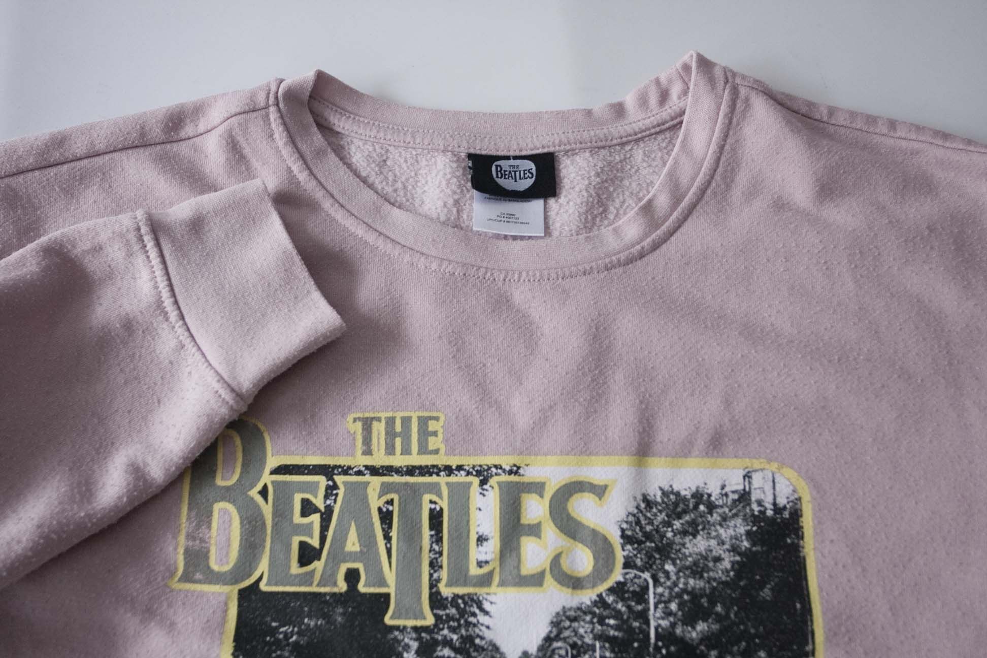 Band Tees The Beatles Sweatshirt Abbey Road Pink Size M Size US M / EU 48-50 / 2 - 2 Thumbnail