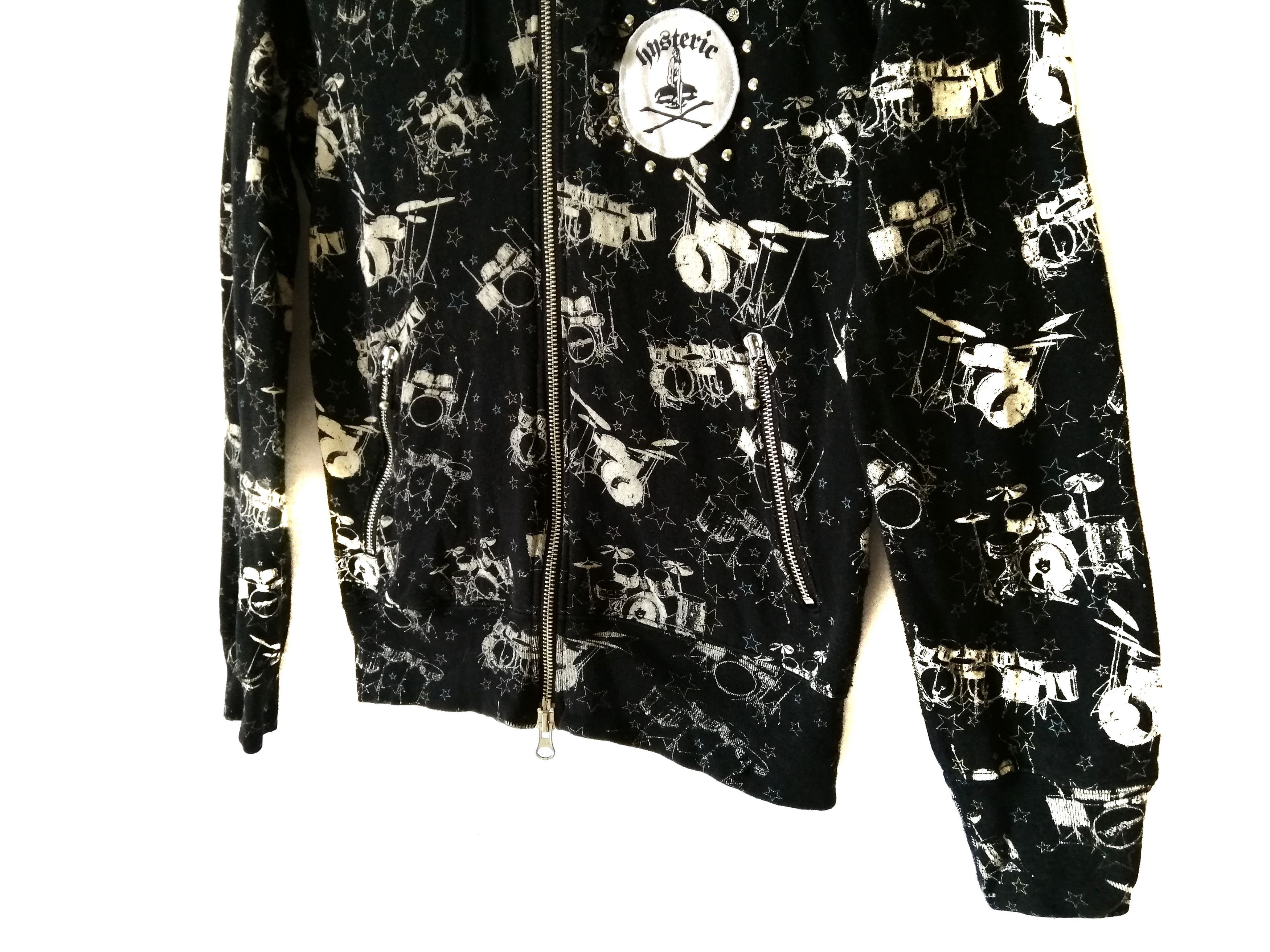 Hysteric Glamour Hysteric Glamour Women’s Fullprint Zipper Hoodie Sweatshirt Size S / US 4 / IT 40 - 5 Thumbnail