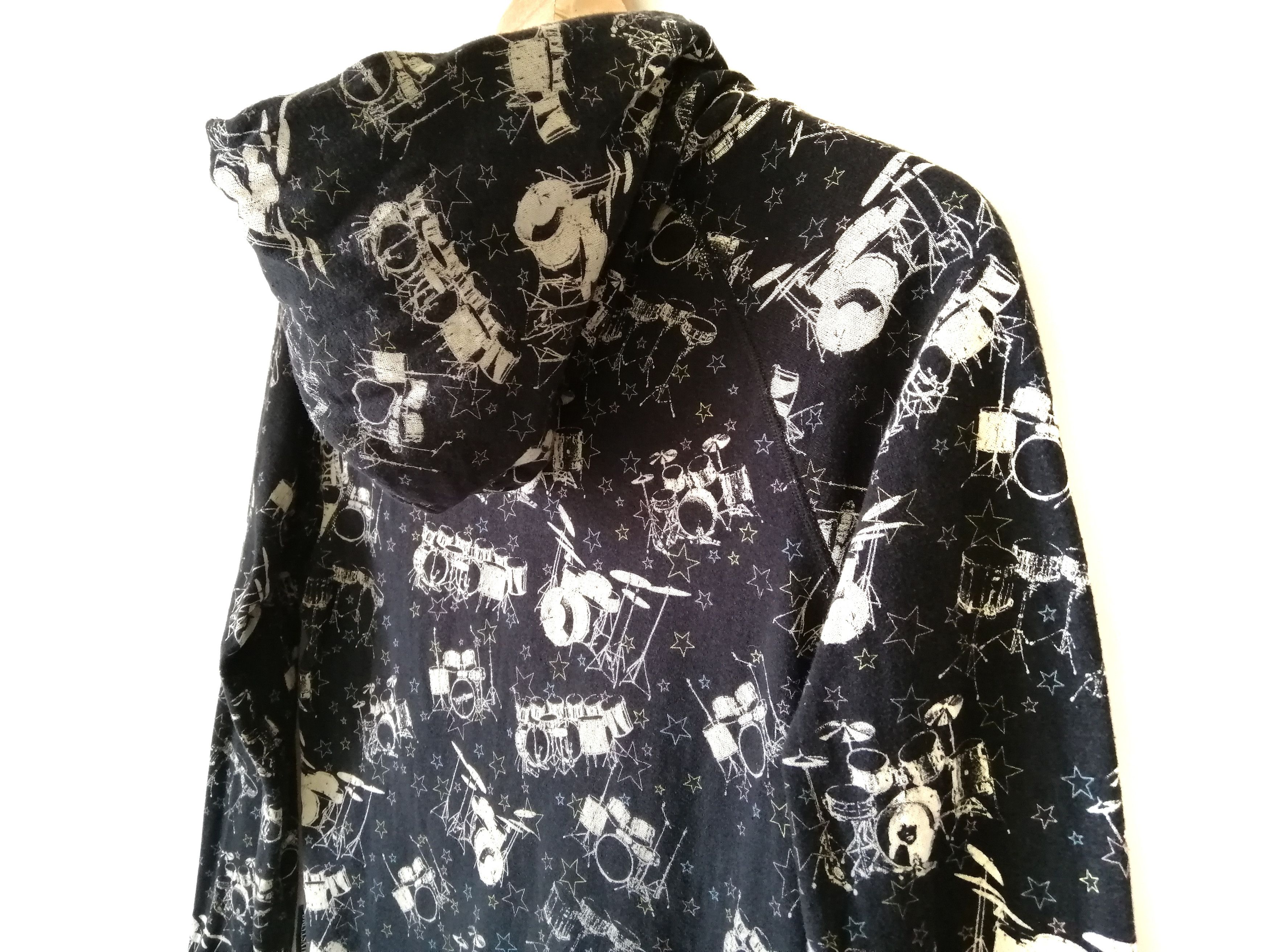 Hysteric Glamour Hysteric Glamour Women’s Fullprint Zipper Hoodie Sweatshirt Size S / US 4 / IT 40 - 9 Thumbnail