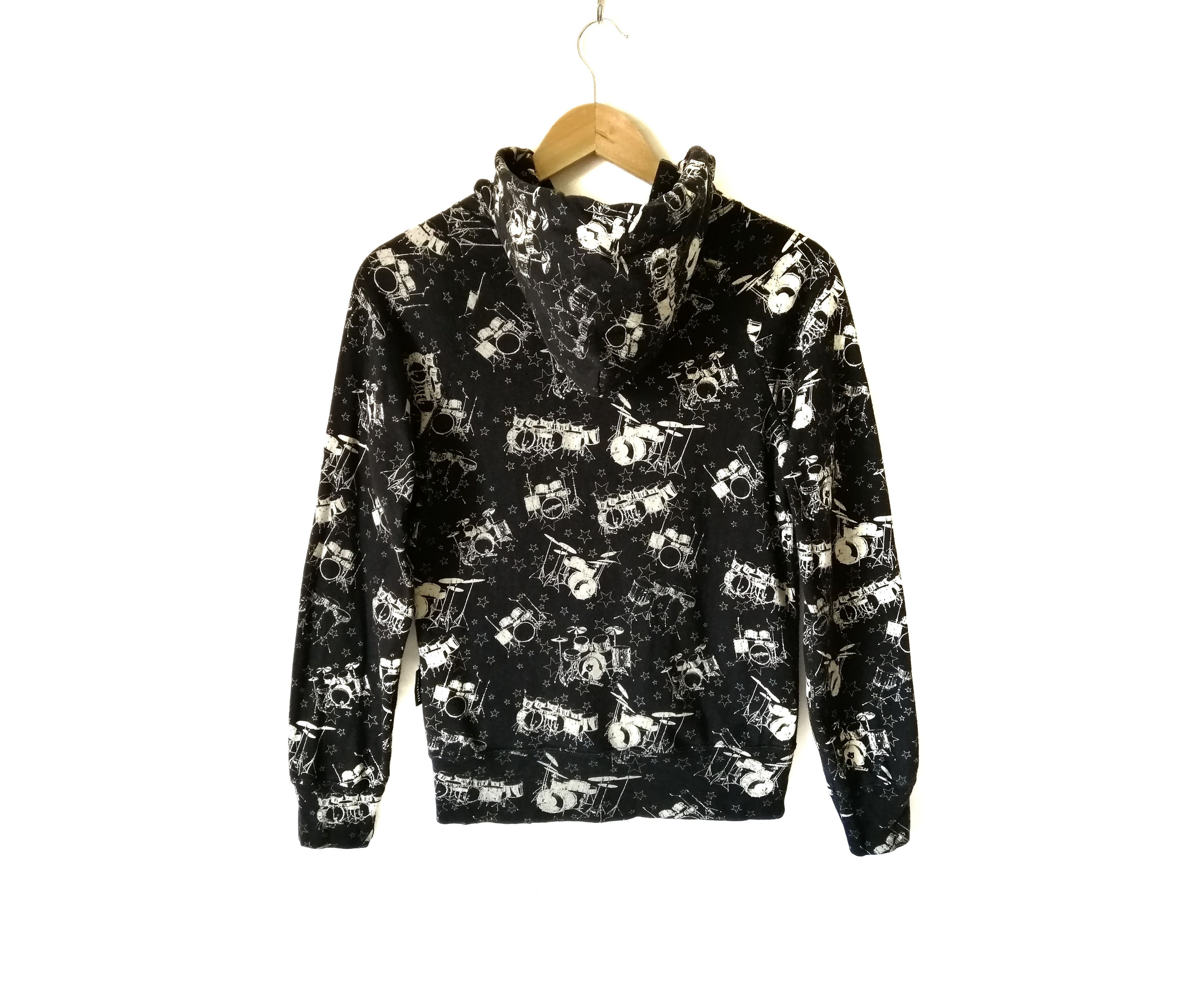 Hysteric Glamour Hysteric Glamour Women’s Fullprint Zipper Hoodie Sweatshirt Size S / US 4 / IT 40 - 3 Thumbnail