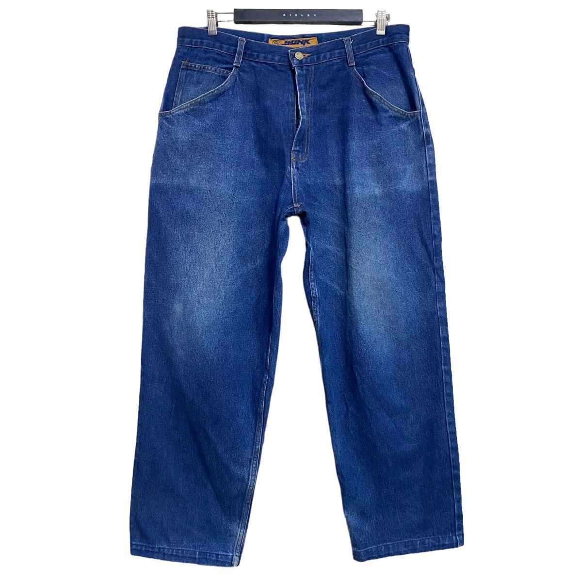 Vintage Vintage SOHK School of Hard Knocks Denim Baggy Pants Size US 36 / EU 52 - 2 Thumbnail