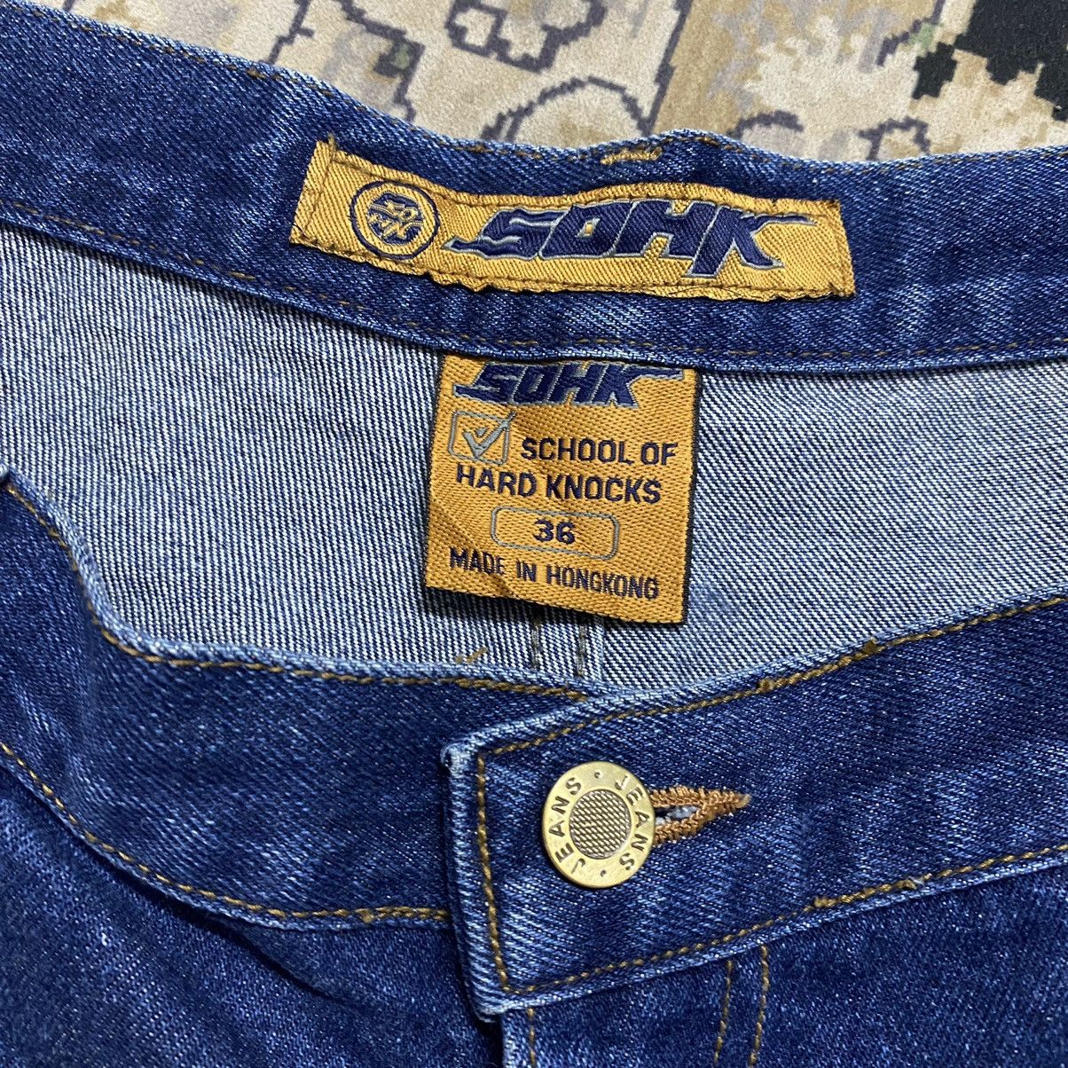 Vintage Vintage SOHK School of Hard Knocks Denim Baggy Pants Size US 36 / EU 52 - 13 Thumbnail