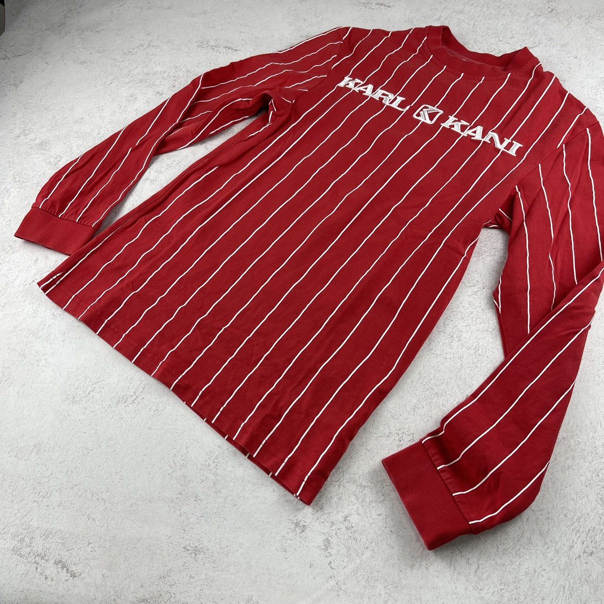 Vintage Karl kani long sleeve striped size xxs Size US XXS / EU 40 - 3 Thumbnail