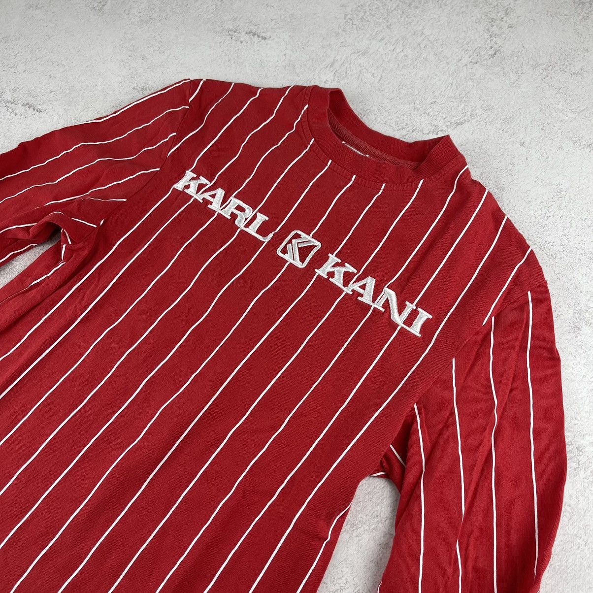 Vintage Karl kani long sleeve striped size xxs Size US XXS / EU 40 - 2 Thumbnail
