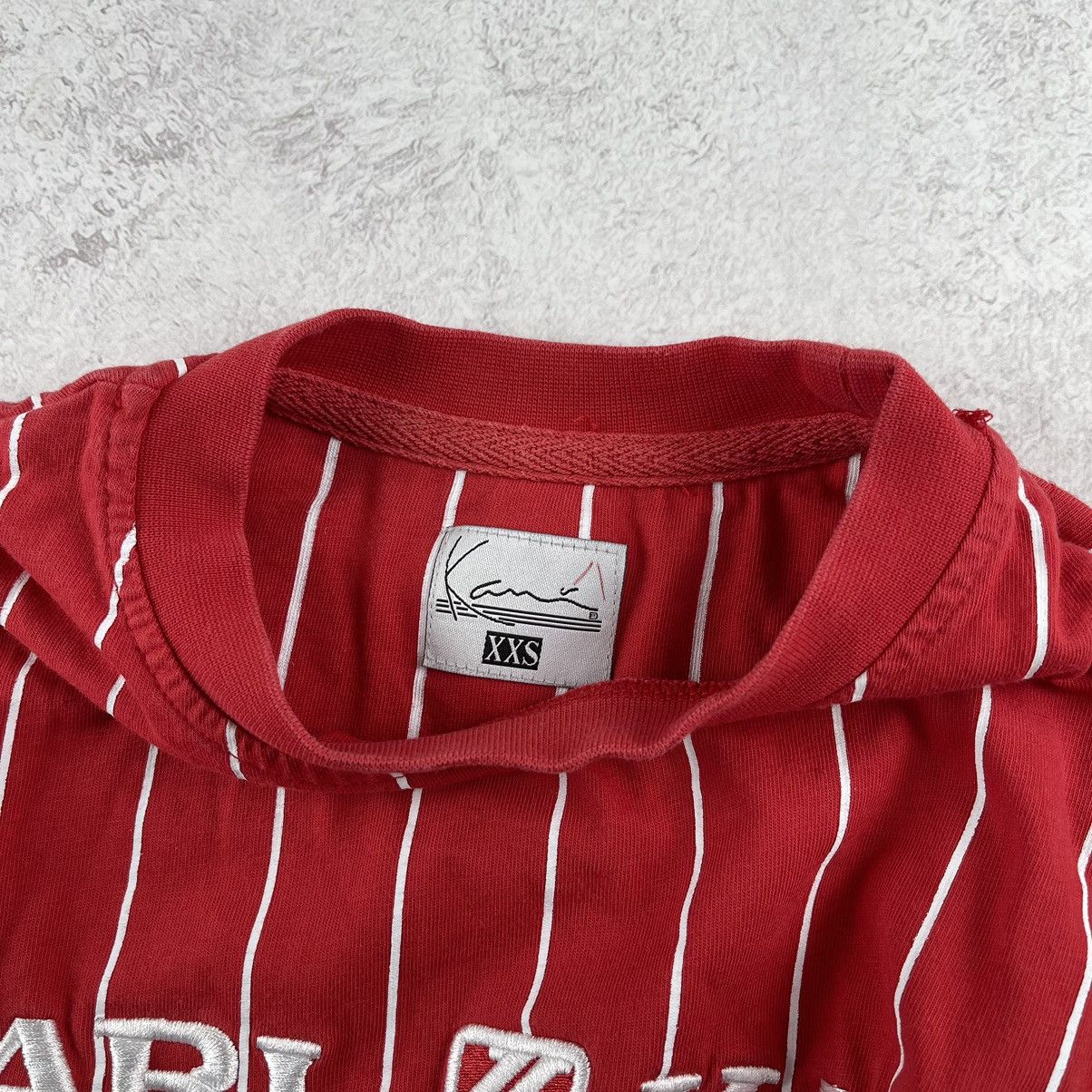 Vintage Karl kani long sleeve striped size xxs Size US XXS / EU 40 - 6 Thumbnail