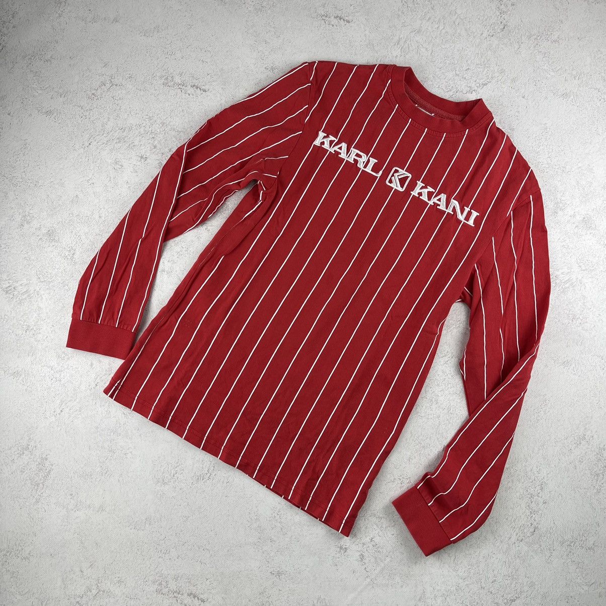 Vintage Karl kani long sleeve striped size xxs Size US XXS / EU 40 - 1 Thumbnail