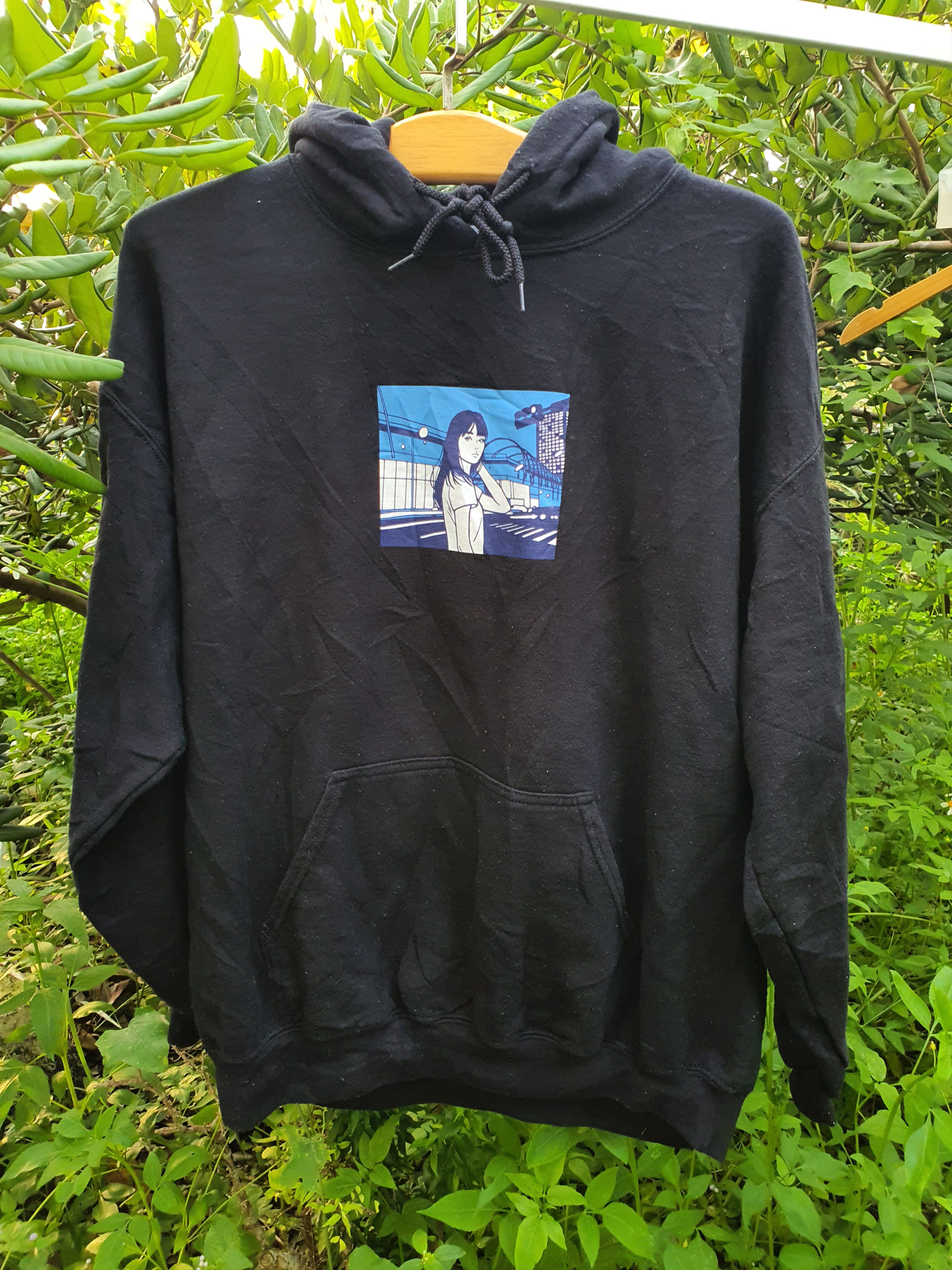 Sophnet Kyne Tokyo 2 Hoodie Size L Made in Honduras