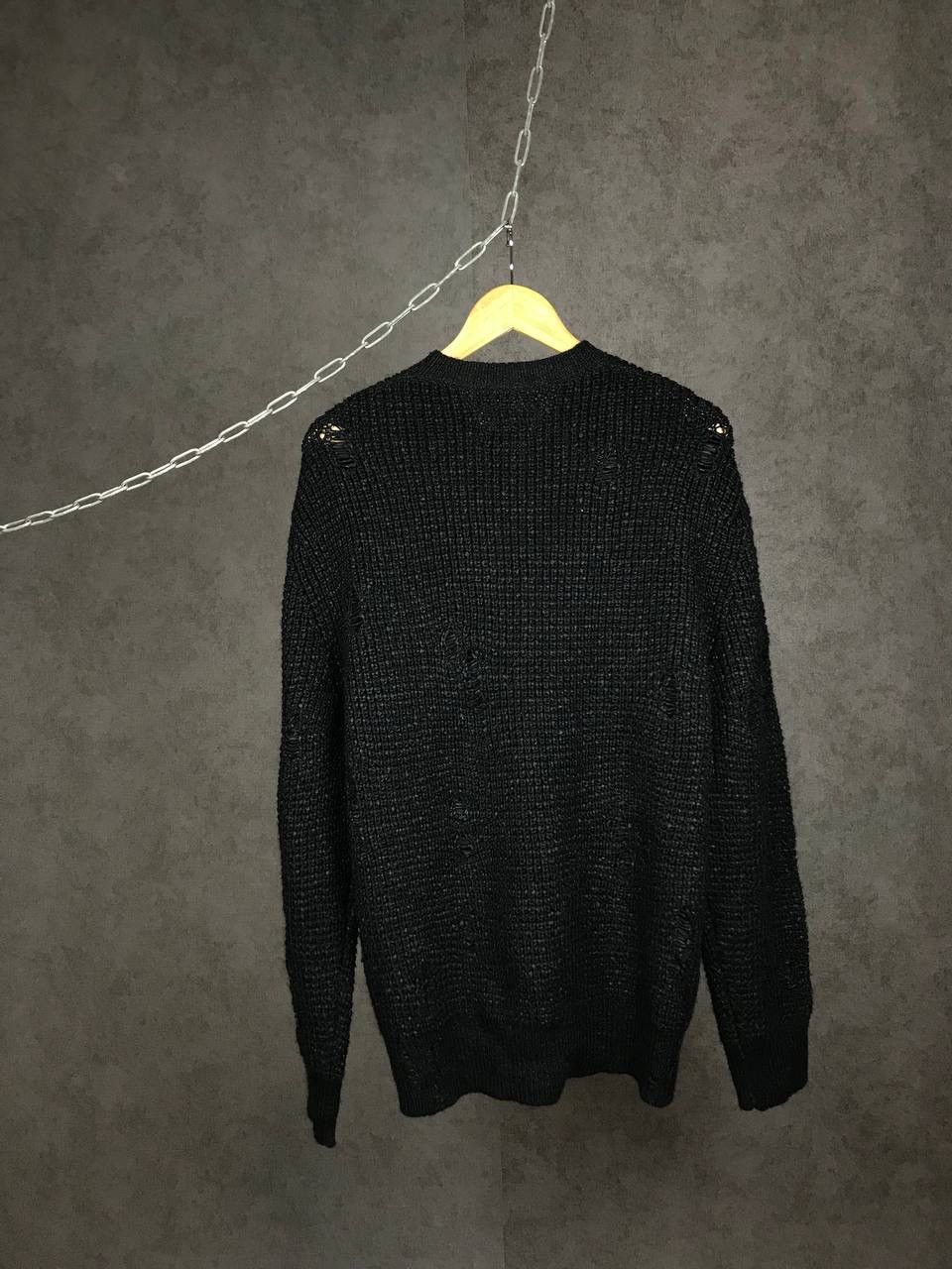 Allsaints Allsaints luxury distressed oversized zip sweater Size US M / EU 48-50 / 2 - 6 Thumbnail
