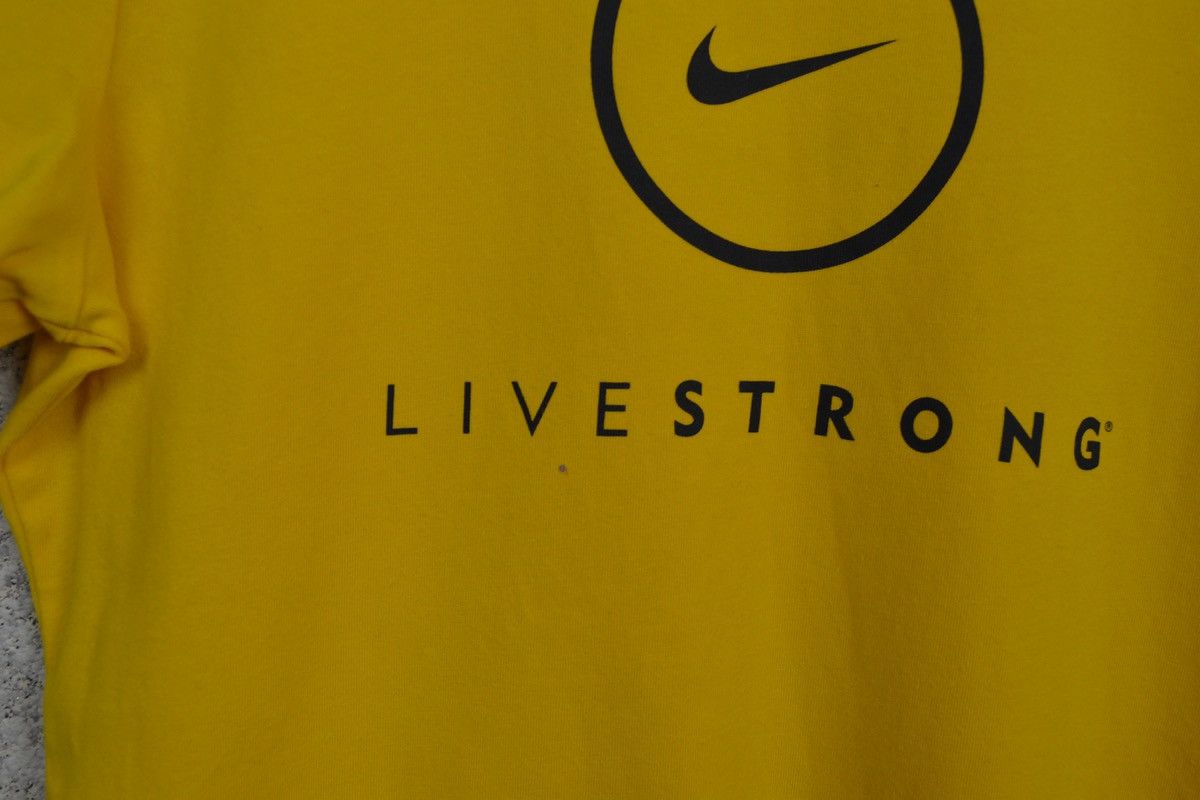 Nike Women Nike Livestrong Shirt Cotton Tee Size M Size M / US 6-8 / IT 42-44 - 4 Thumbnail