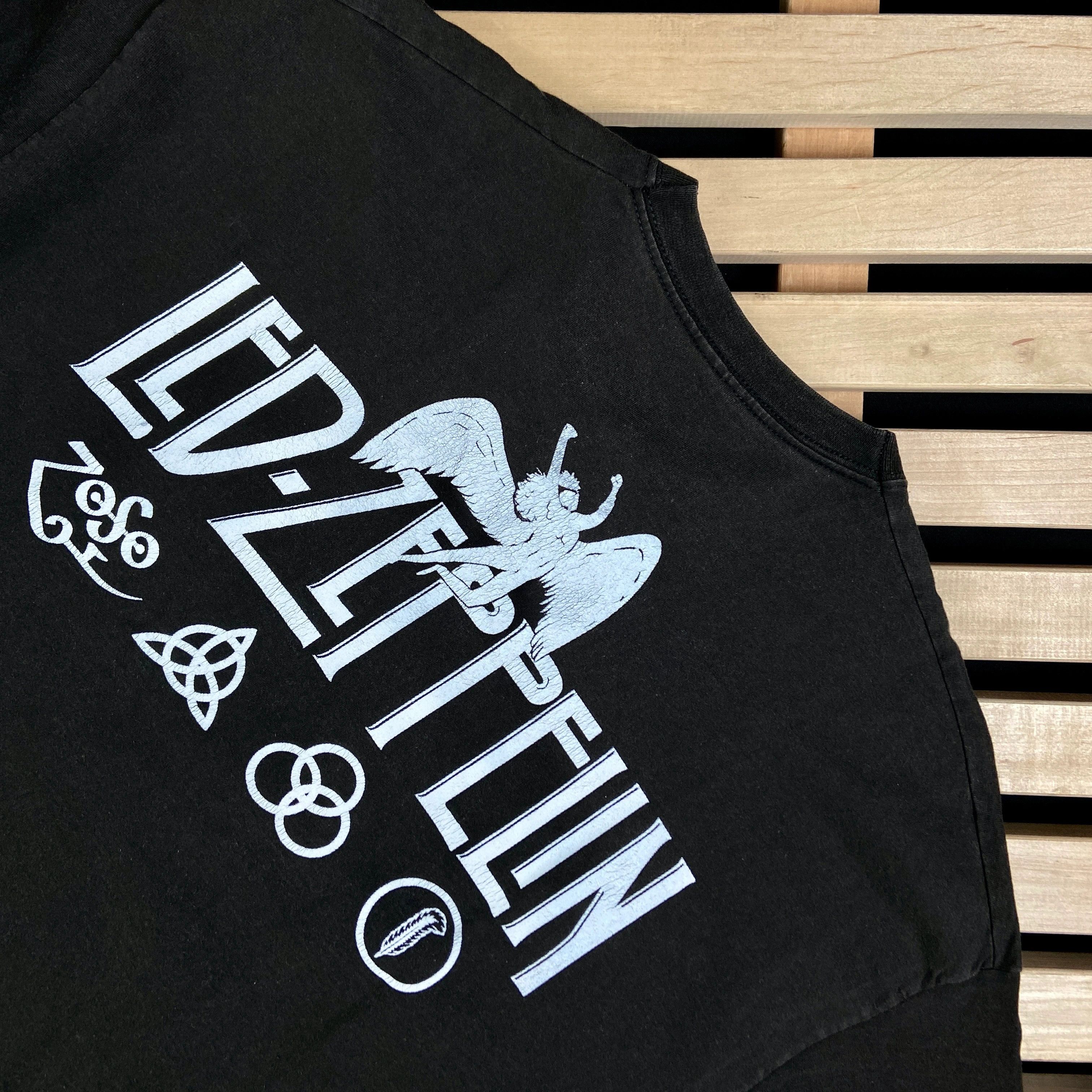 Band Tees × Vintage Mens Vintage T Shirt Led Zeppelin Size XL Size US XL / EU 56 / 4 - 5 Thumbnail