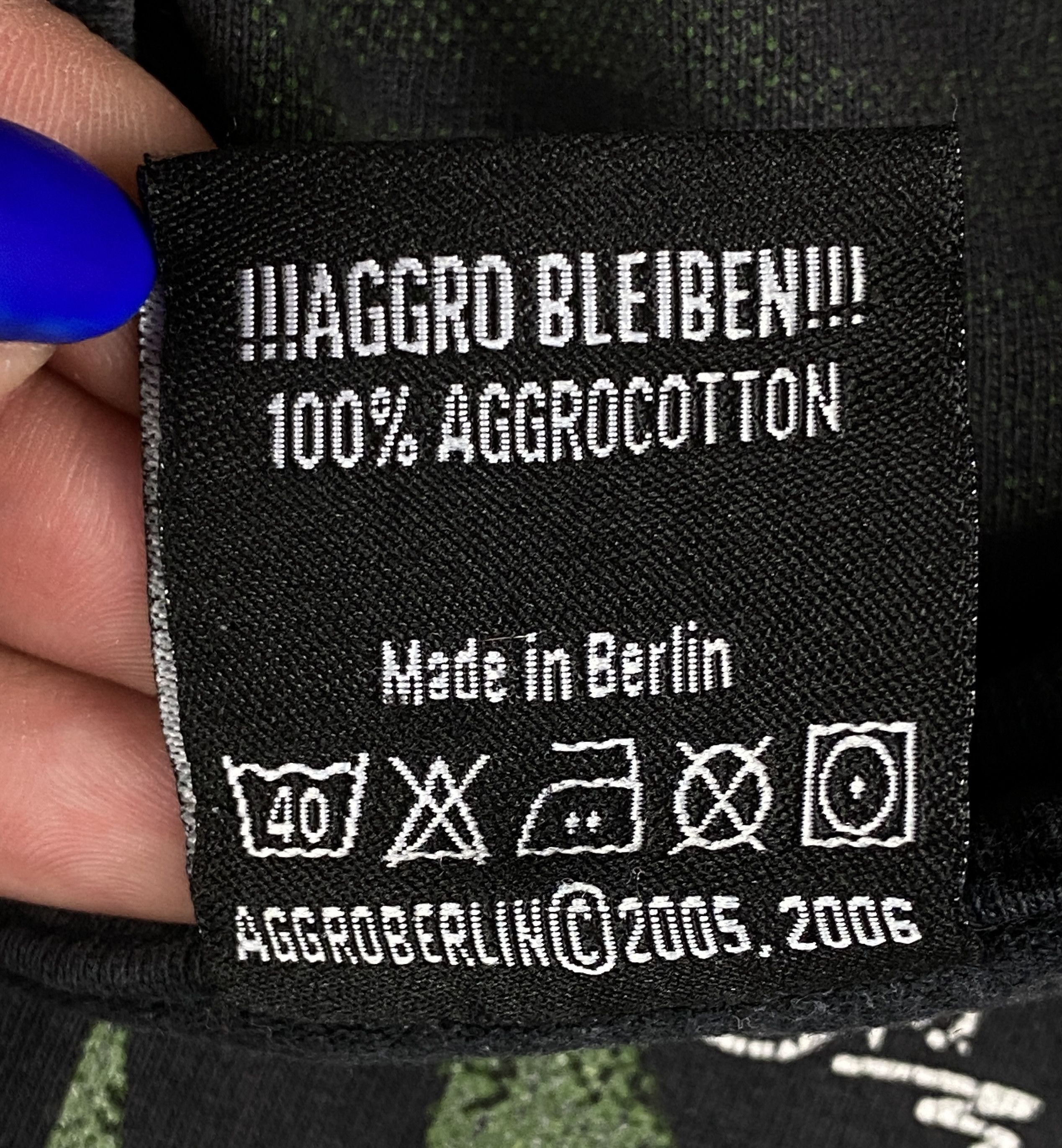 Band Tees × Vintage Mens T-Shirt Aggro Berlin #5 Vintage Size XL Size US XL / EU 56 / 4 - 15 Thumbnail