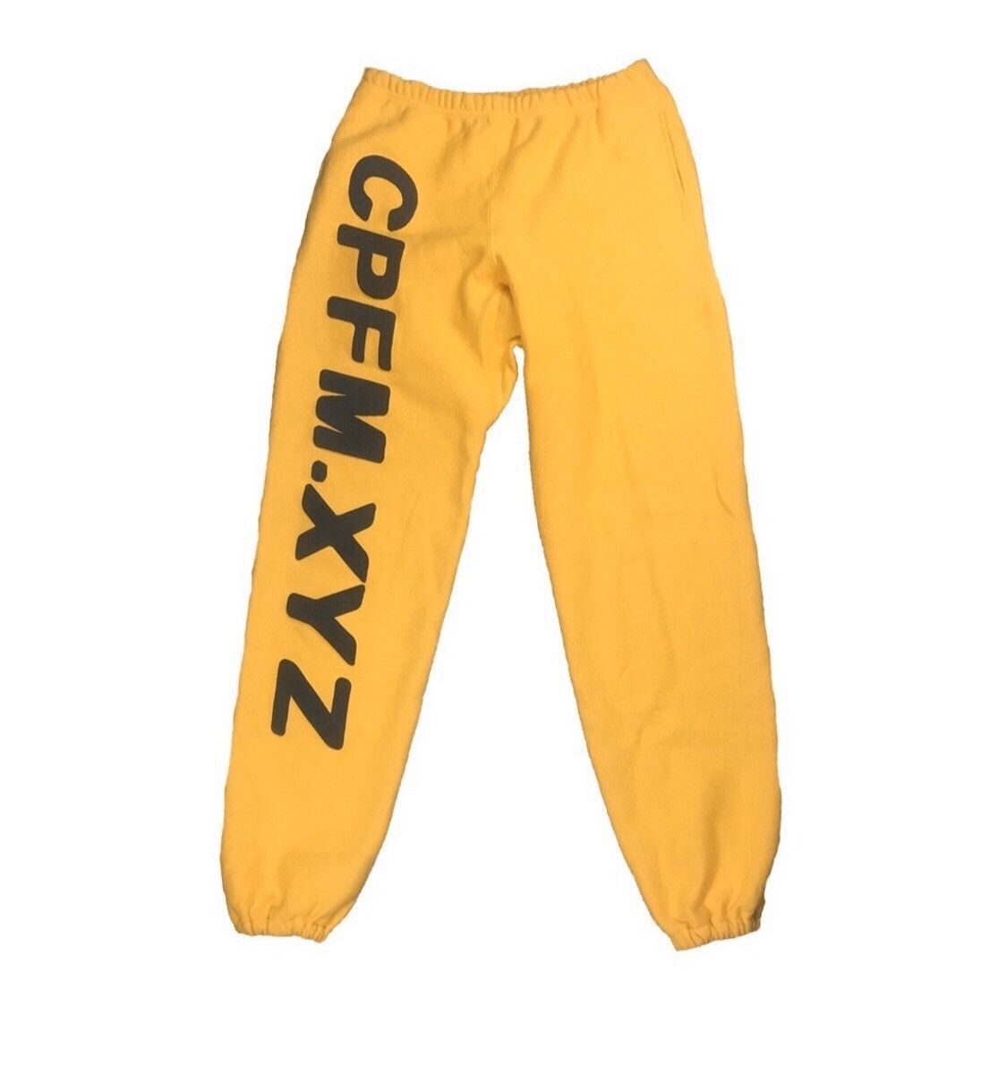 image of Cactus Plant Flea Market Cpfm Xyz Sweatpants Gold (Small), Men's (Size 30)