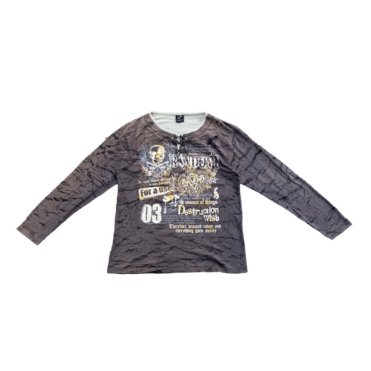 Japanese Brand × Seditionaries Beaumere Japanese Punk Culture Necklace Longsleeve Shirt Size US L / EU 52-54 / 3 - 1 Thumbnail