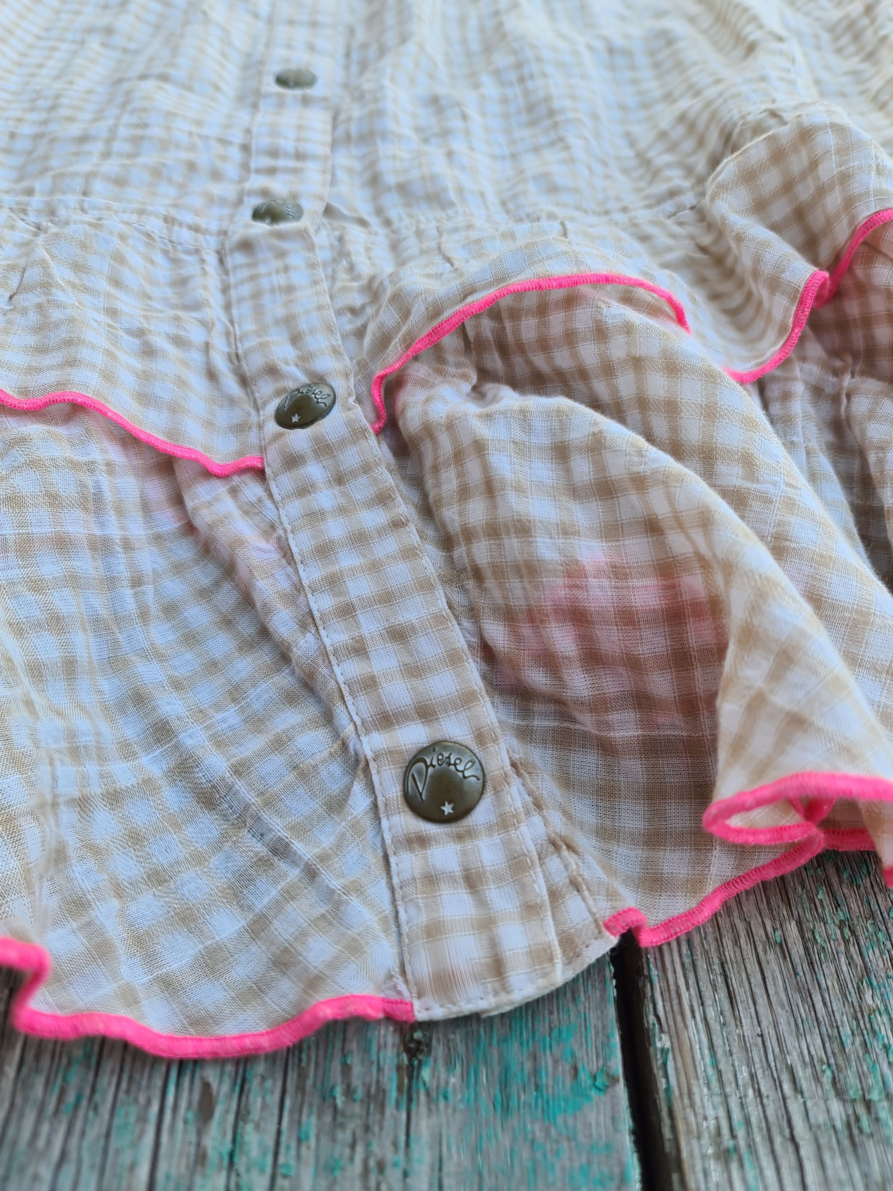 Diesel Cute 🧸 Diesel checked sundress Size S / US 4 / IT 40 - 7 Thumbnail