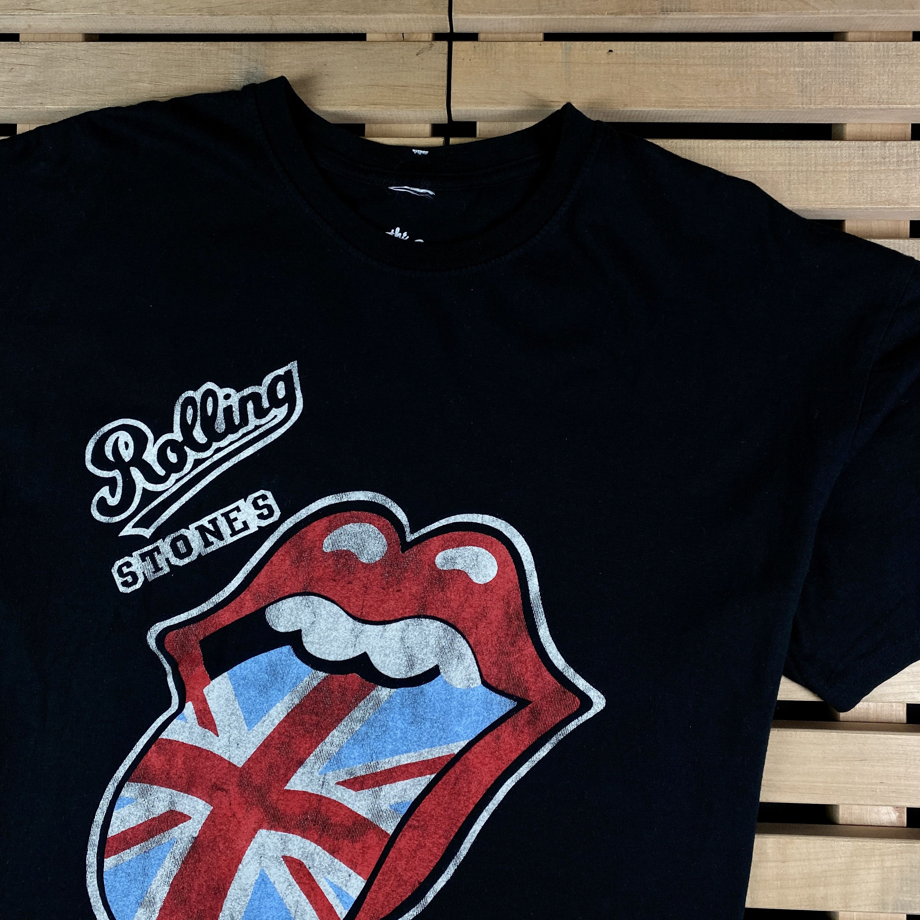 Band Tees × Vintage Mens Vintage T Shirt The Rolling Stones Size XL Size US XL / EU 56 / 4 - 2 Thumbnail