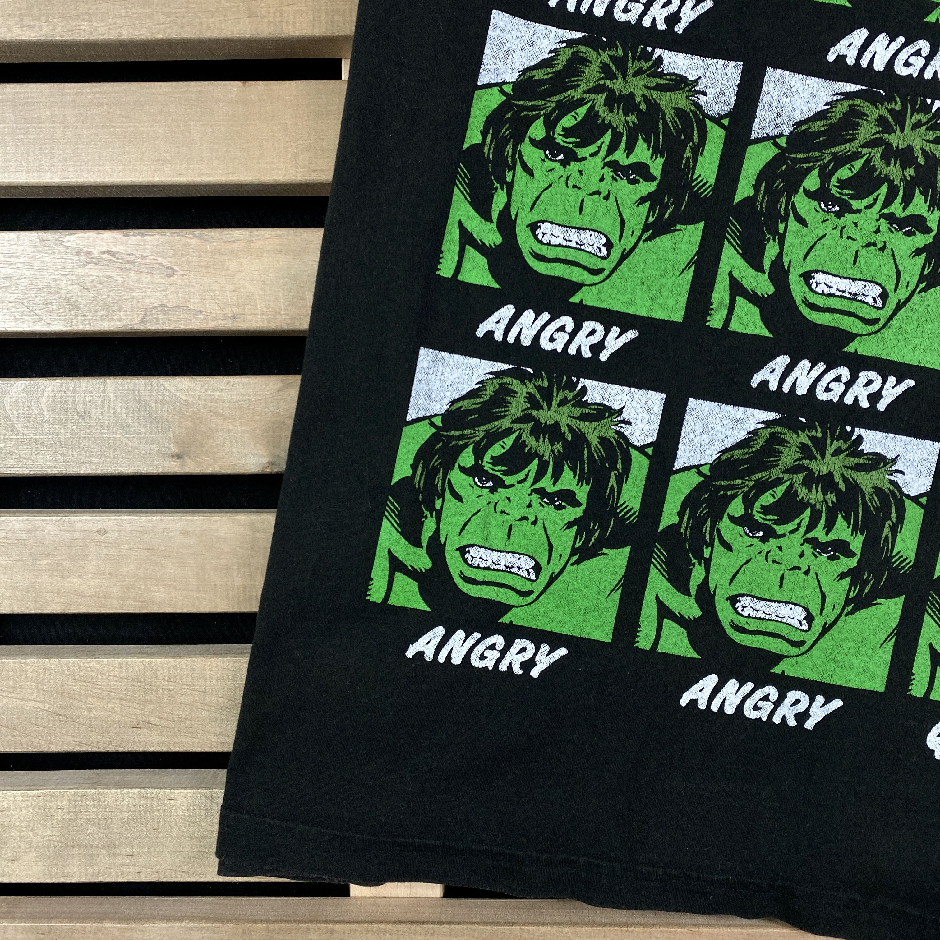 Band Tees × Marvel Comics × Vintage Men’s Vintage T-Shirt Marvel Comics Hulk Size XL Size US XL / EU 56 / 4 - 3 Thumbnail