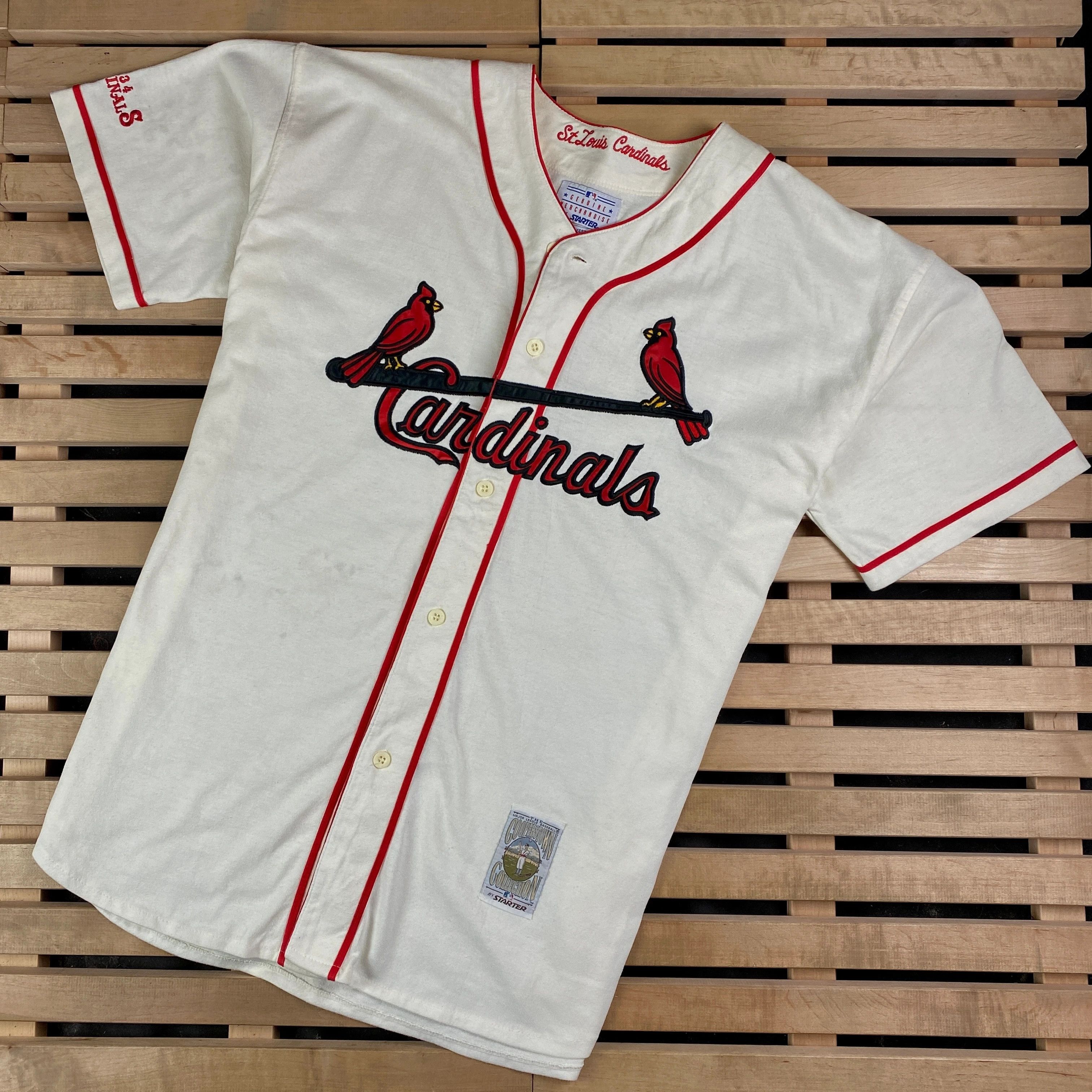 Starter Mens Vintage T Shirt Starter Cardinals Size XL Size US XL / EU 56 / 4 - 1 Thumbnail