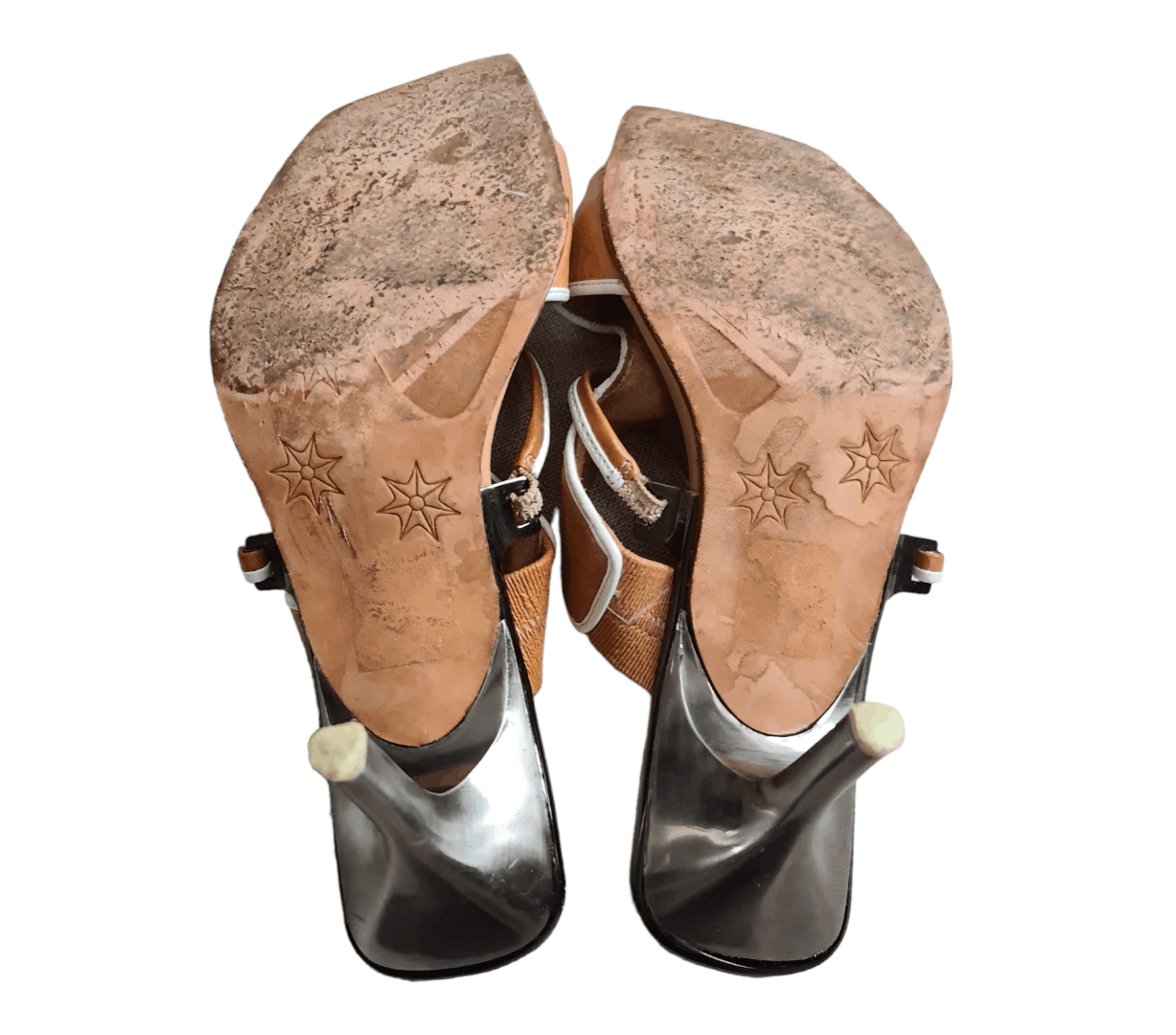 Diesel Diesel 80mm Sandals Heels Size US 7 / IT 37 - 7 Thumbnail