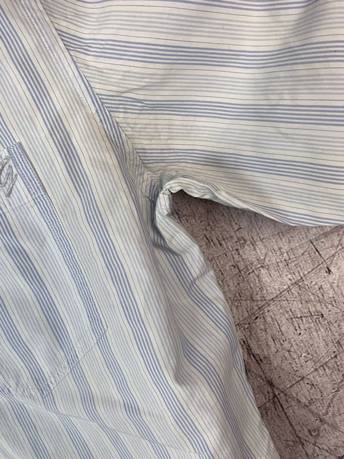 Dolce & Gabbana Dolce & Gabbana D&G Mens Long Sleeve Striped Shirt Size US L / EU 52-54 / 3 - 8 Thumbnail