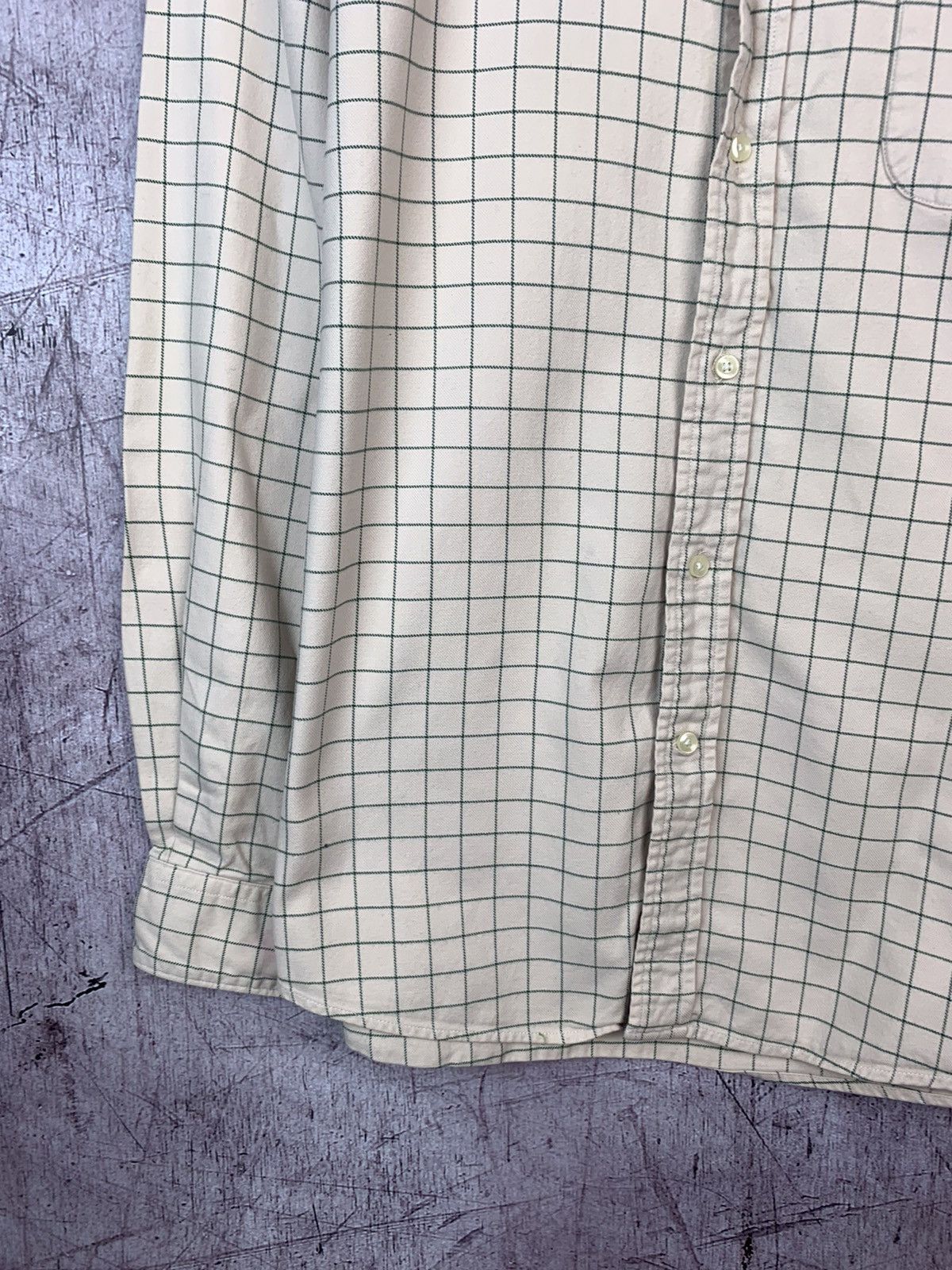 Barbour × Vintage Barbour Vintage Mens Long Sleeve Shirt Size US L / EU 52-54 / 3 - 3 Thumbnail