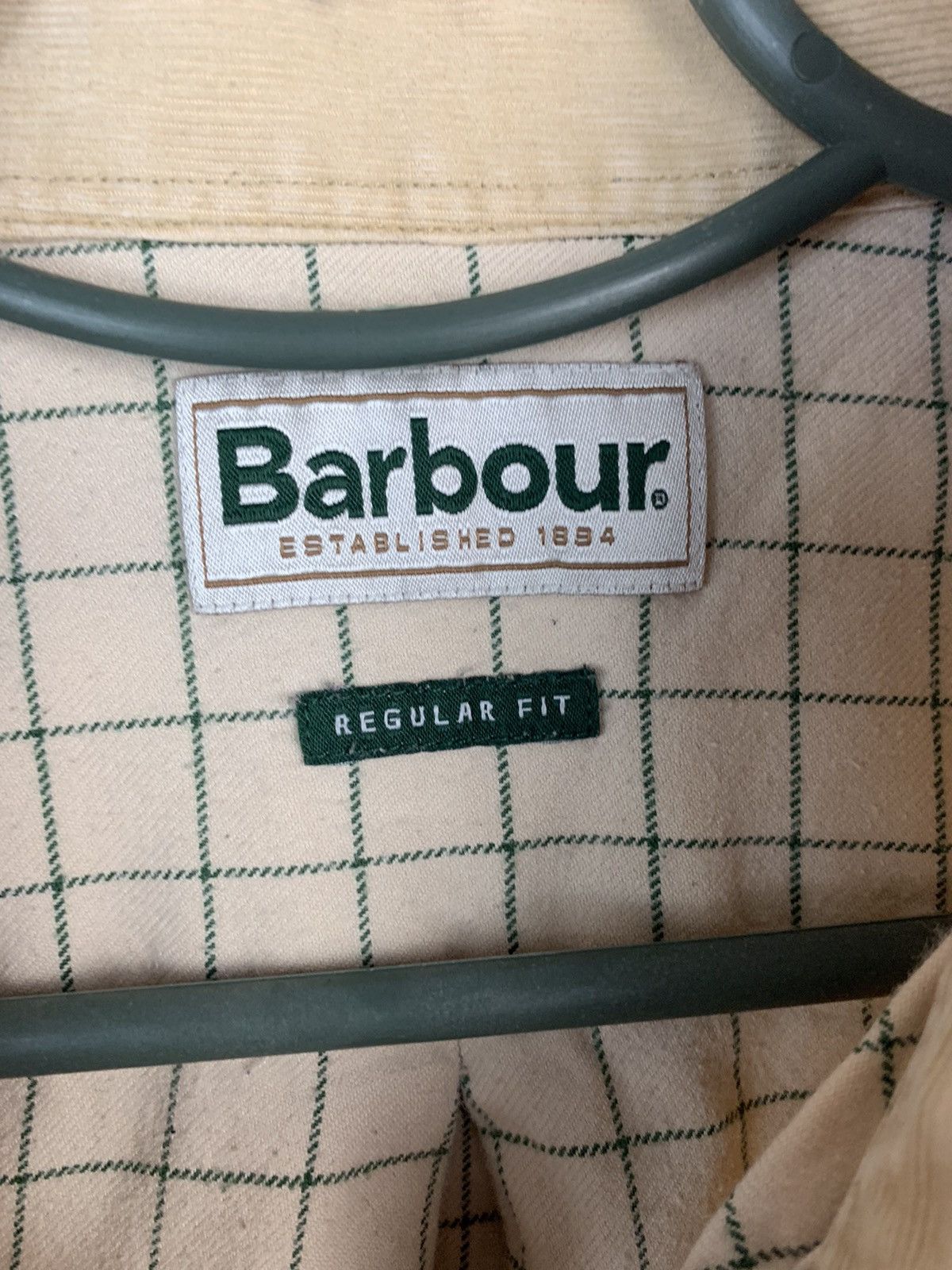 Barbour × Vintage Barbour Vintage Mens Long Sleeve Shirt Size US L / EU 52-54 / 3 - 5 Thumbnail