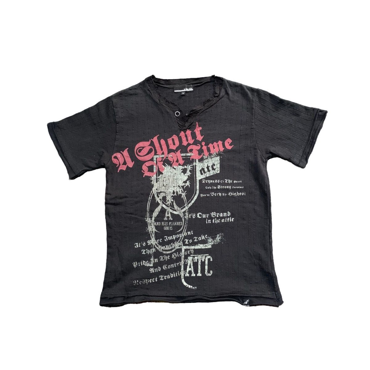 In The Attic Japanese Punk Culture Distressed Shirt