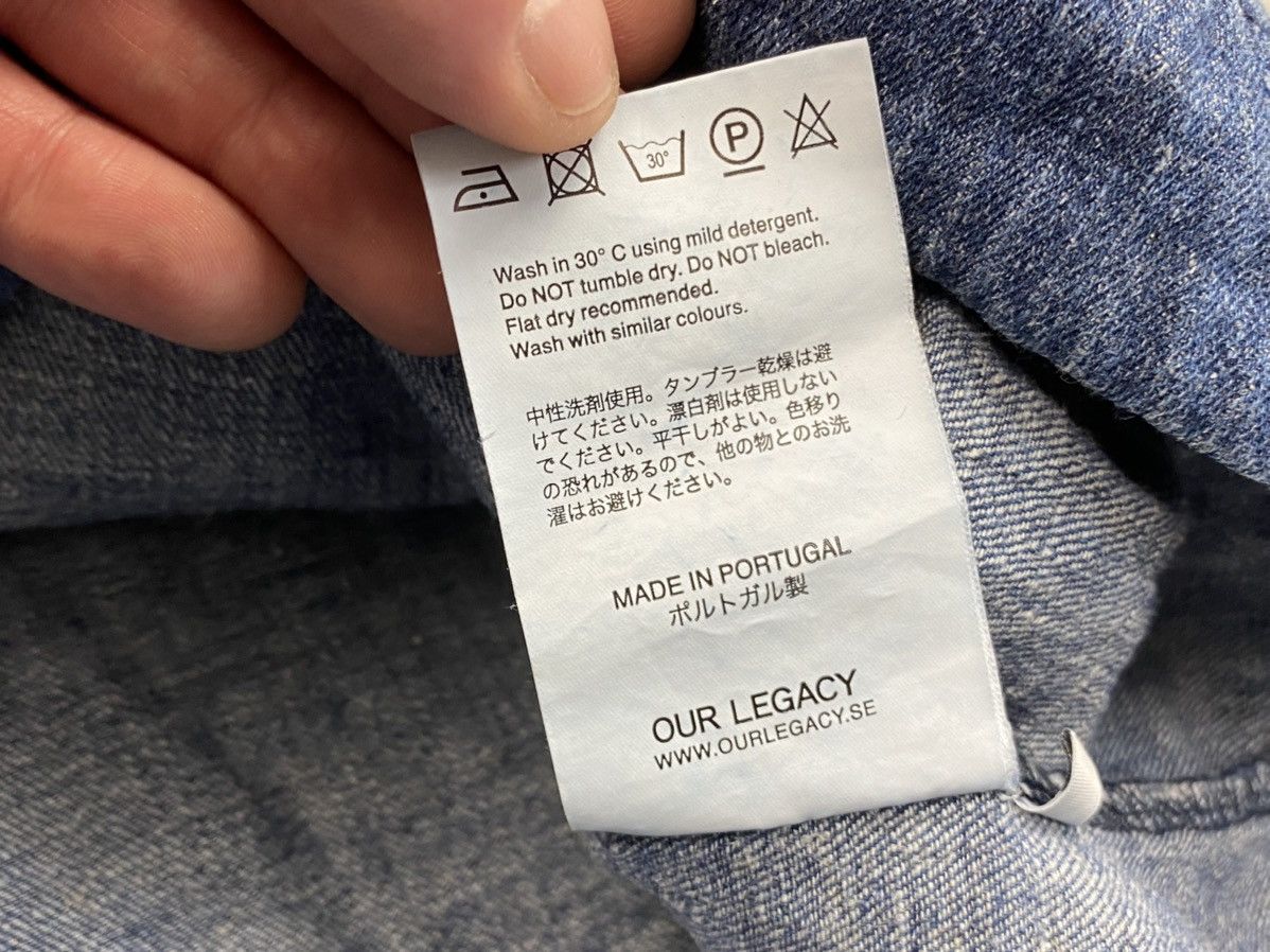 Our Legacy OUR LEGACY Sweatshirt Long Sleeve Light Jacket Size XL Size US XL / EU 56 / 4 - 7 Thumbnail