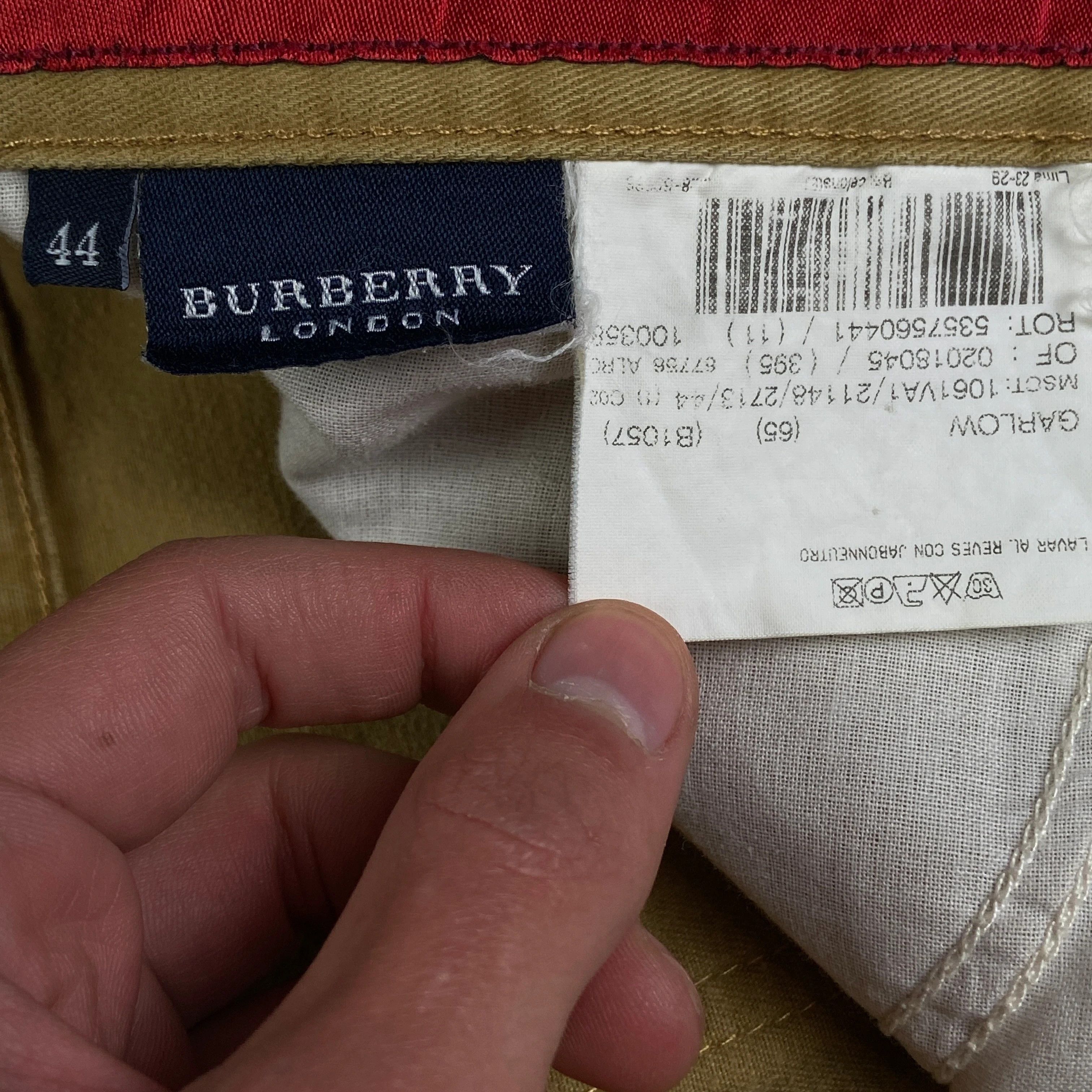 Burberry Mens Pants Burberry London Size 44 Chino Size US 32 / EU 48 - 4 Thumbnail