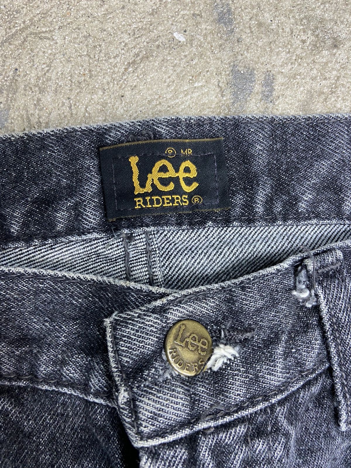 Lee 1990s LEE RETRO PUNK FADED JEANS PANTS 3101 Size US 32 / EU 48 - 3 Thumbnail