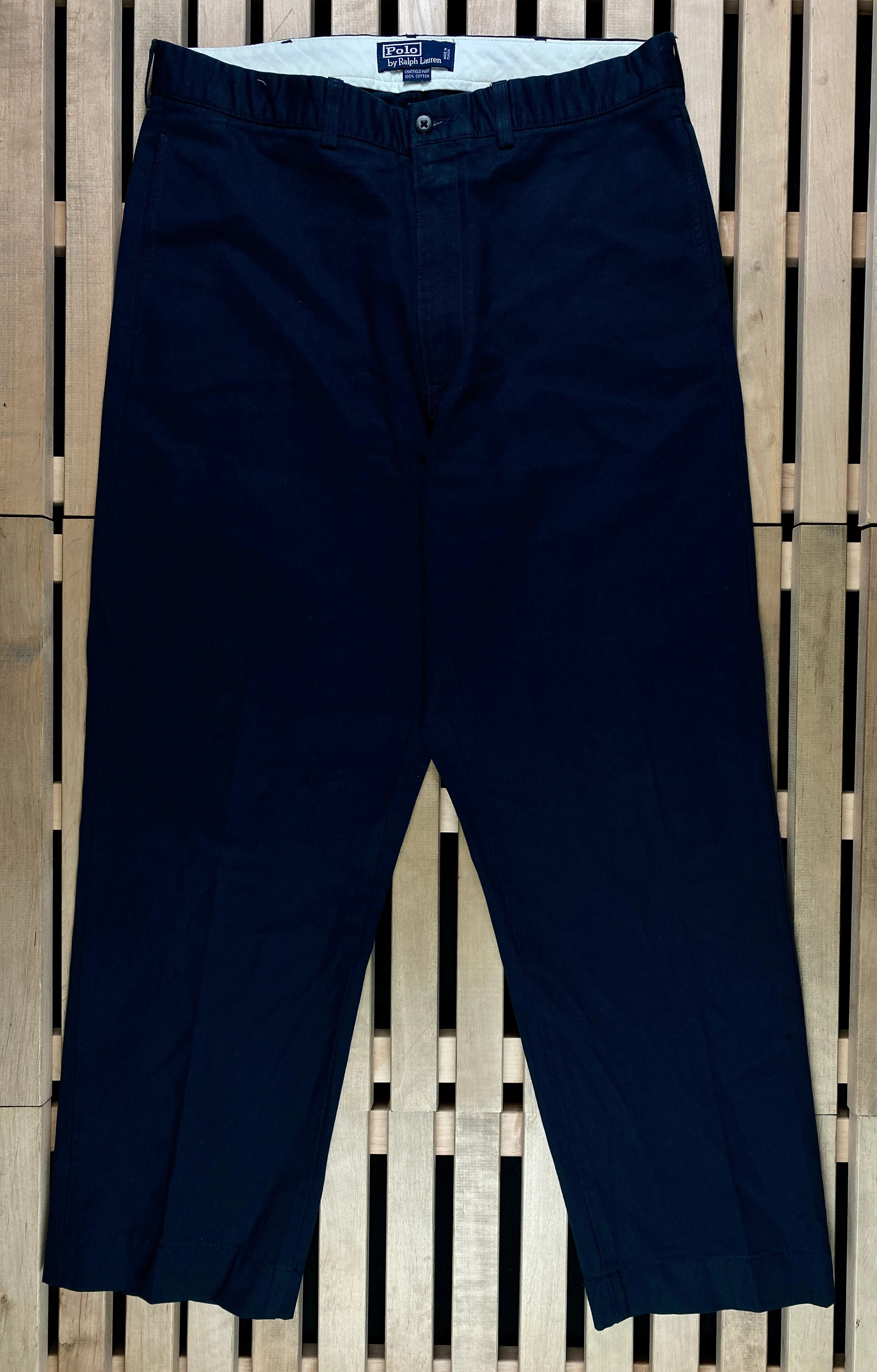 Polo Ralph Lauren × Ralph Lauren × Vintage Mens Pants Chinos Polo Ralph Lauren Vintage Size 36 Size US 36 / EU 52 - 1 Thumbnail