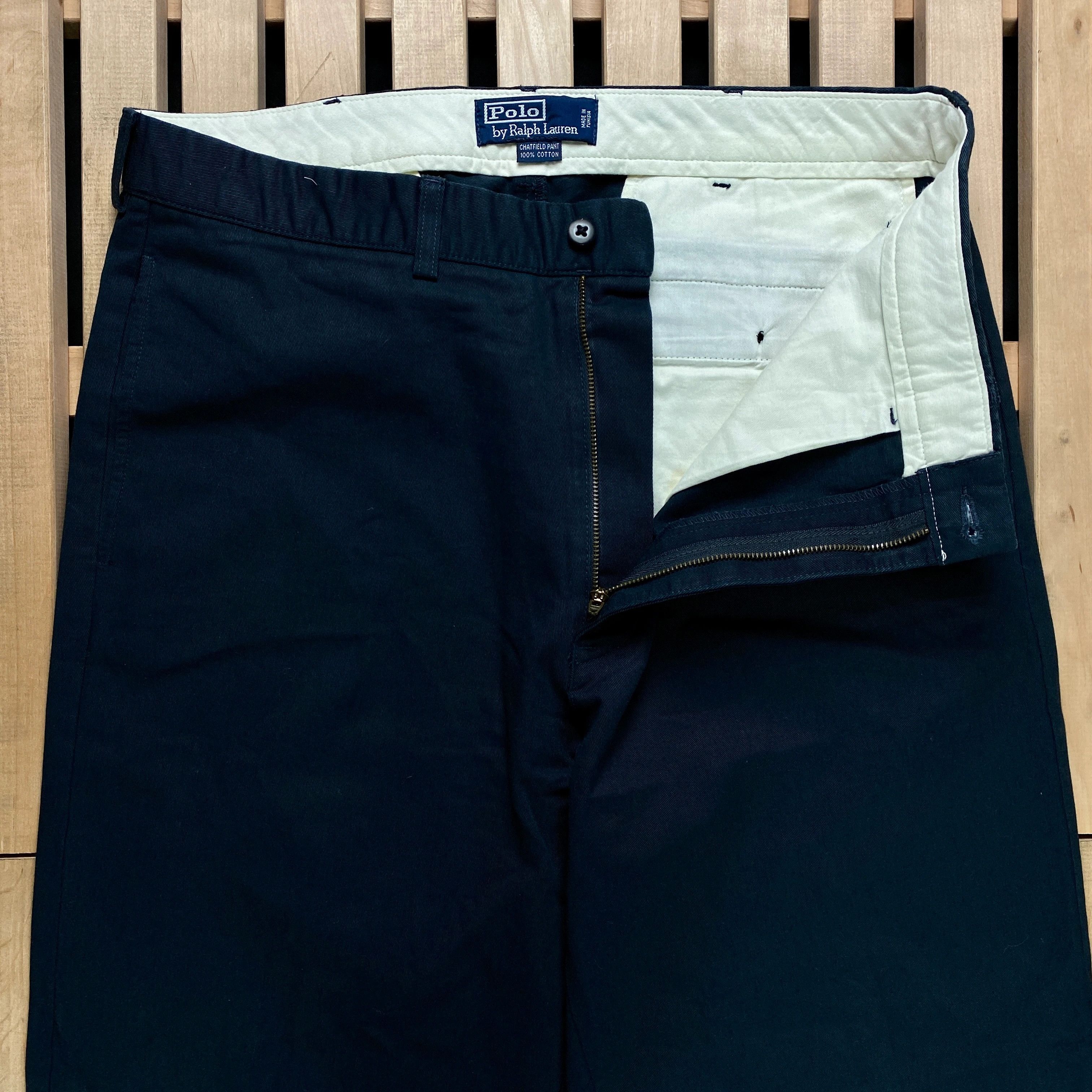 Polo Ralph Lauren × Ralph Lauren × Vintage Mens Pants Chinos Polo Ralph Lauren Vintage Size 36 Size US 36 / EU 52 - 4 Thumbnail