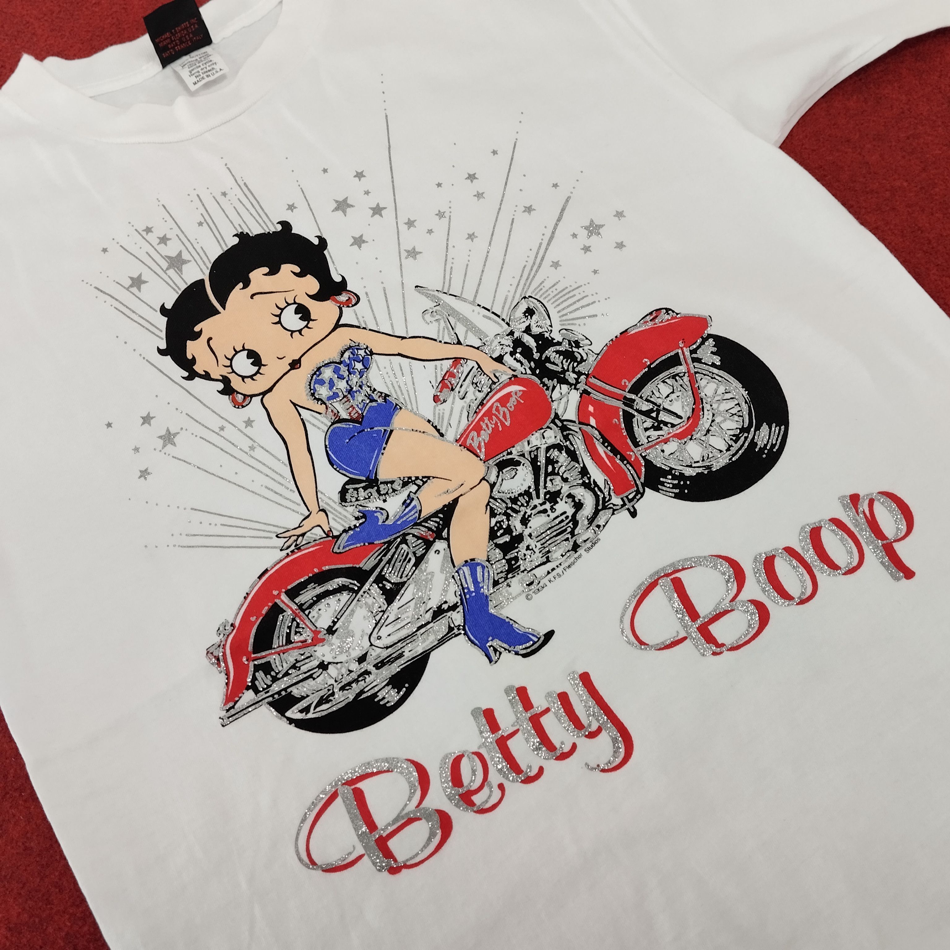 Cartoon Network × Vintage Betty Boop Cartoon Vintage Tshirt Size US M / EU 48-50 / 2 - 2 Thumbnail