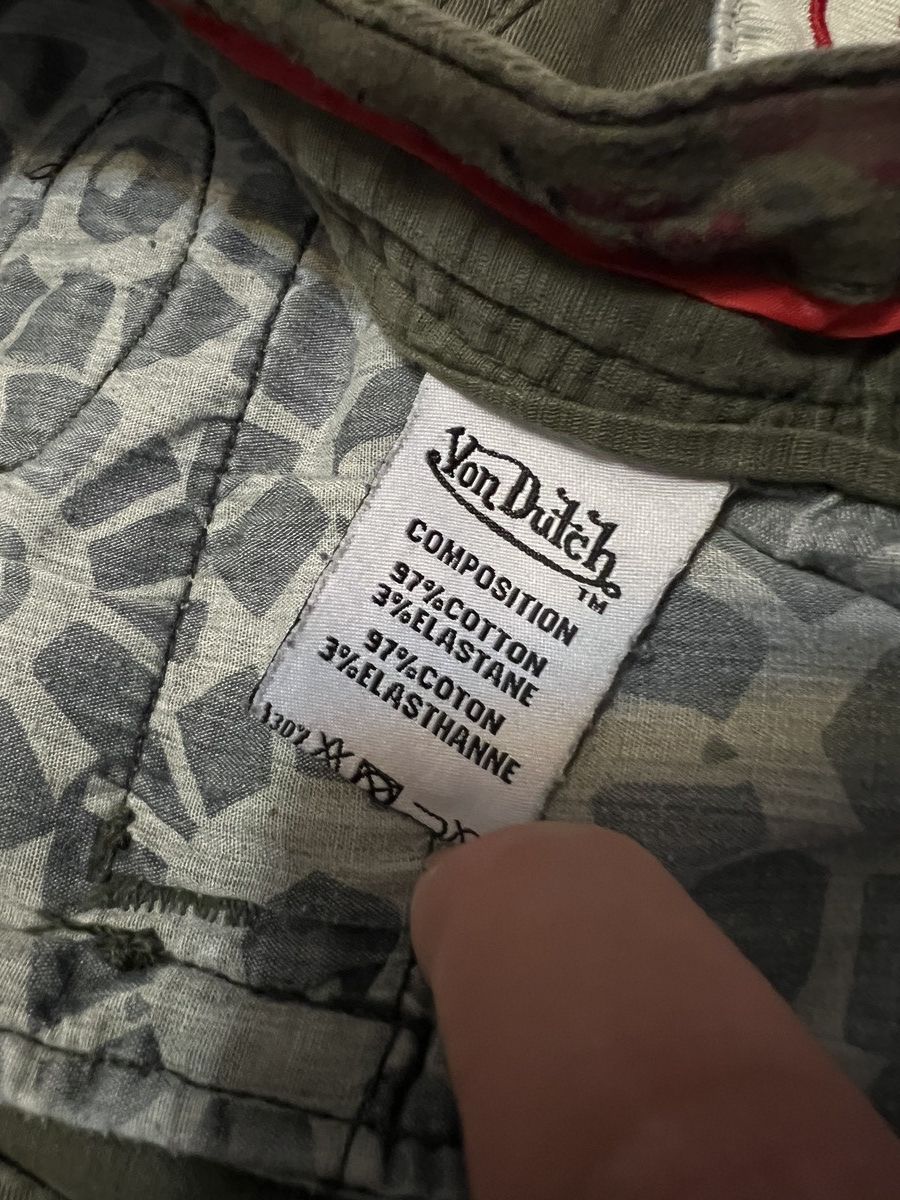 Japanese Brand × Von Dutch Von Dutch Cargo Patched Pants Y2K Size US 36 / EU 52 - 21 Thumbnail