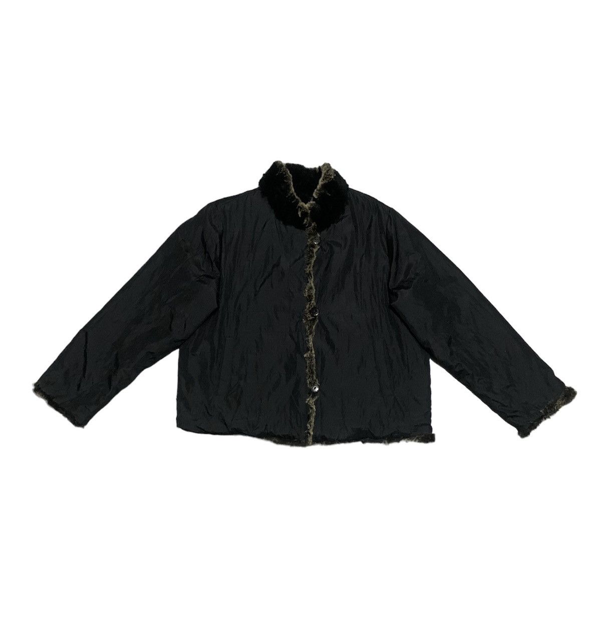 Balmain Vintage Balmain Paris Faux Fur Rabbit Reversible Jacket Size US M / EU 48-50 / 2 - 3 Thumbnail