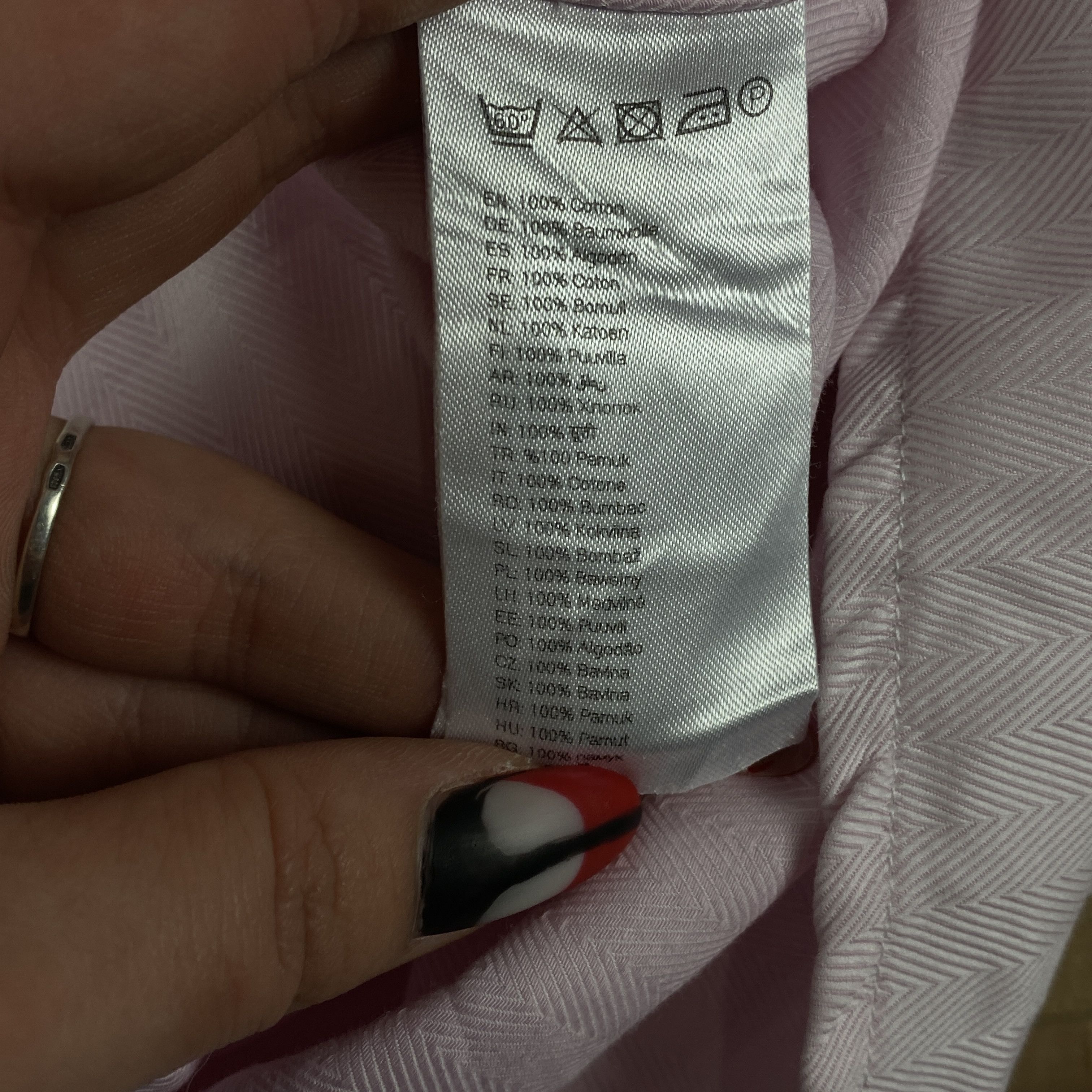 Eton Mens Shirt Long Sleeve Eton Size 41/16 Size US L / EU 52-54 / 3 - 6 Thumbnail