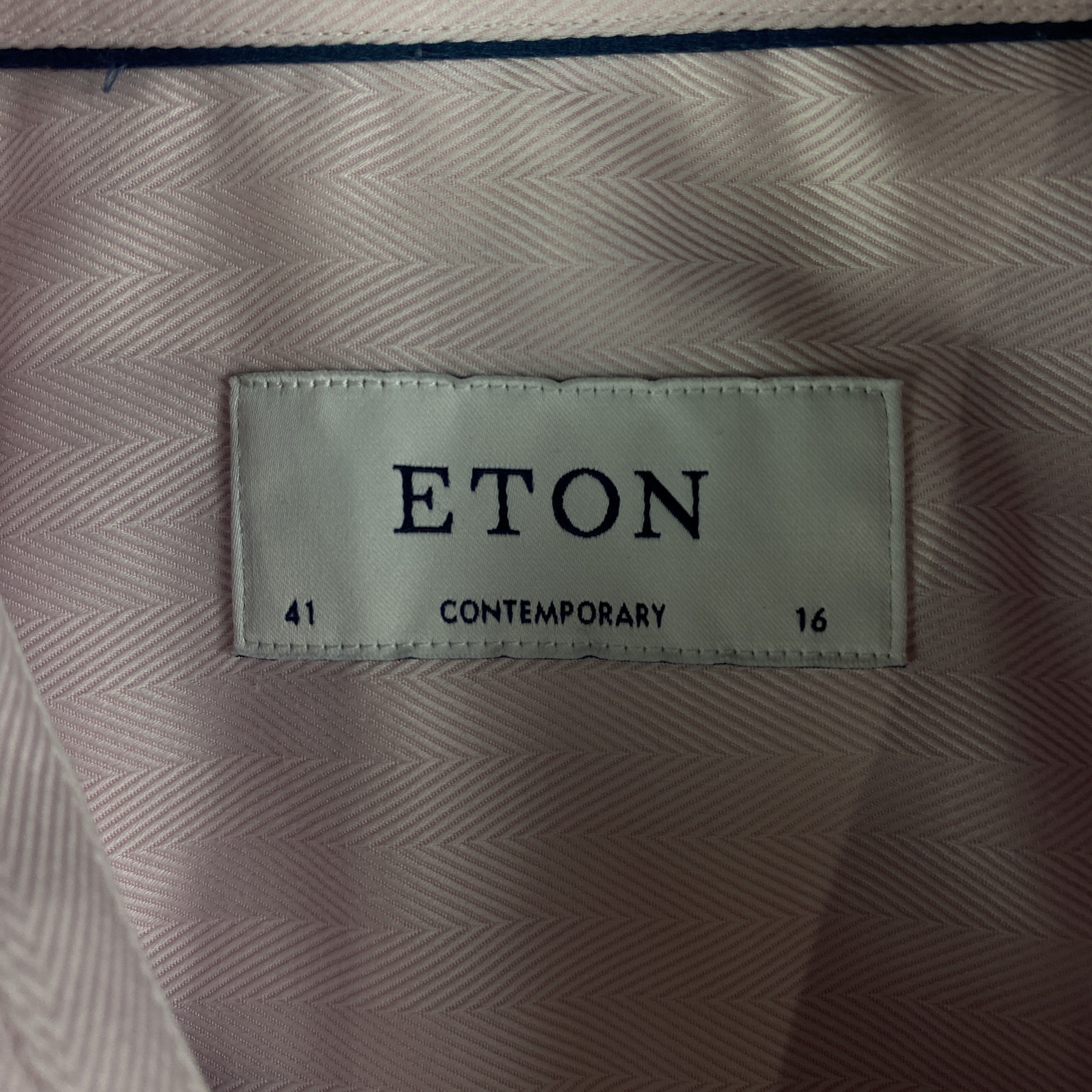 Eton Mens Shirt Long Sleeve Eton Size 41/16 Size US L / EU 52-54 / 3 - 4 Thumbnail