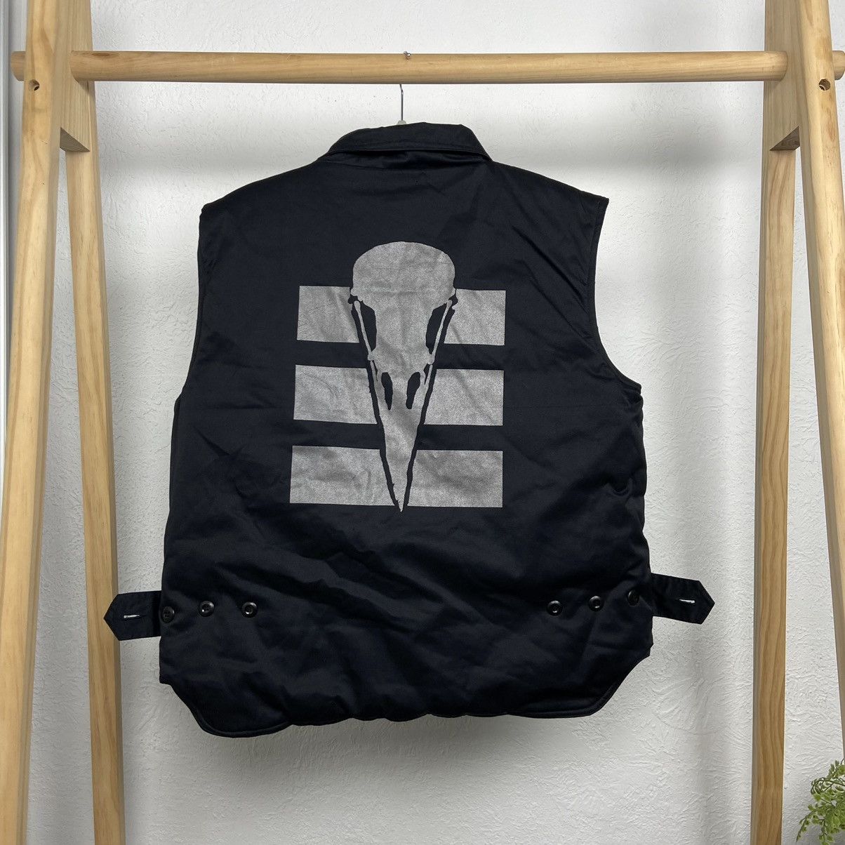 Other ARCHIVE BAGGY PUFF MULTIPOCKET UTILITY BONDAGE VEST - № 2090 Size US XL / EU 56 / 4 - 1 Thumbnail