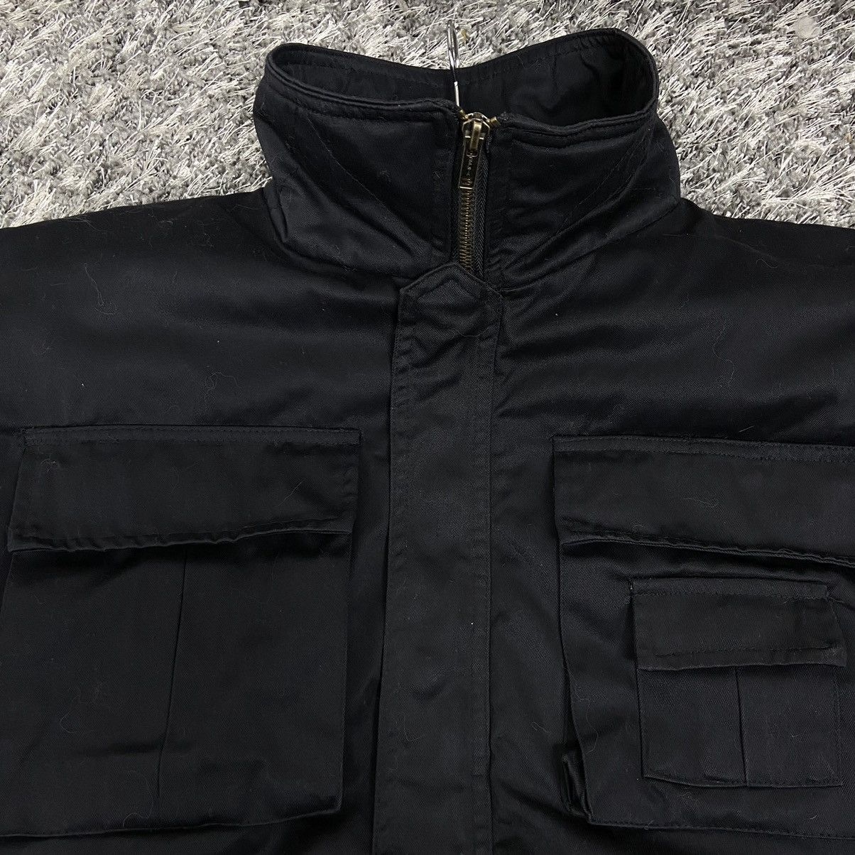 Other ARCHIVE BAGGY PUFF MULTIPOCKET UTILITY BONDAGE VEST - № 2090 Size US XL / EU 56 / 4 - 8 Thumbnail