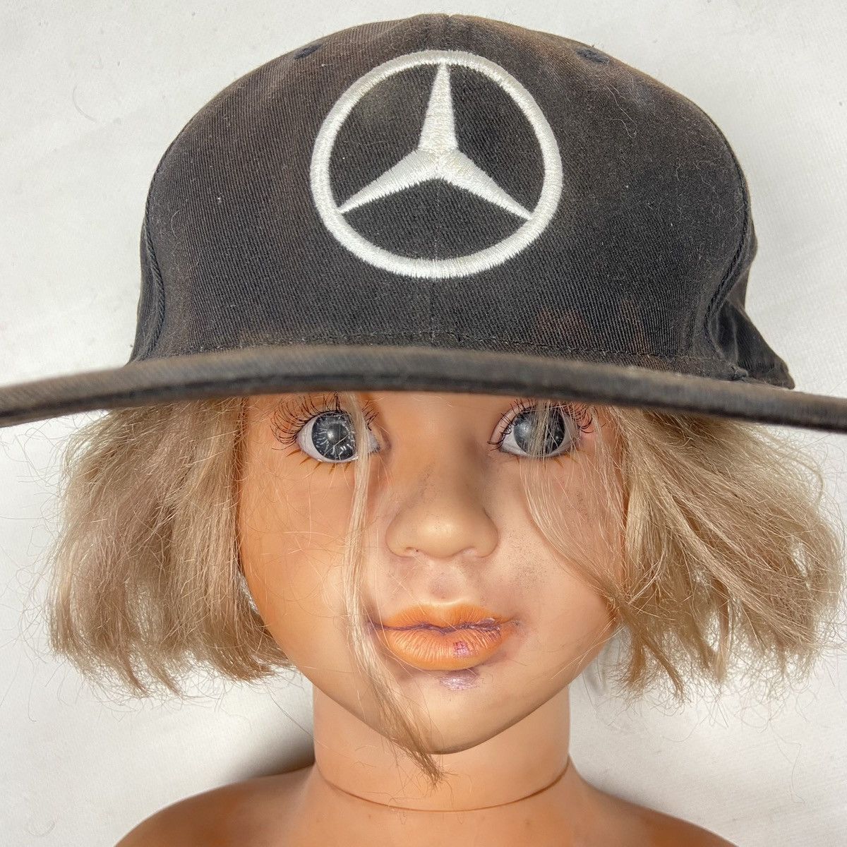 Mercedes-Benz AMG MERCEDESS BENZ Y2K SUN FADED THRASHED RARE CAP - № 4111 Size ONE SIZE - 2 Thumbnail