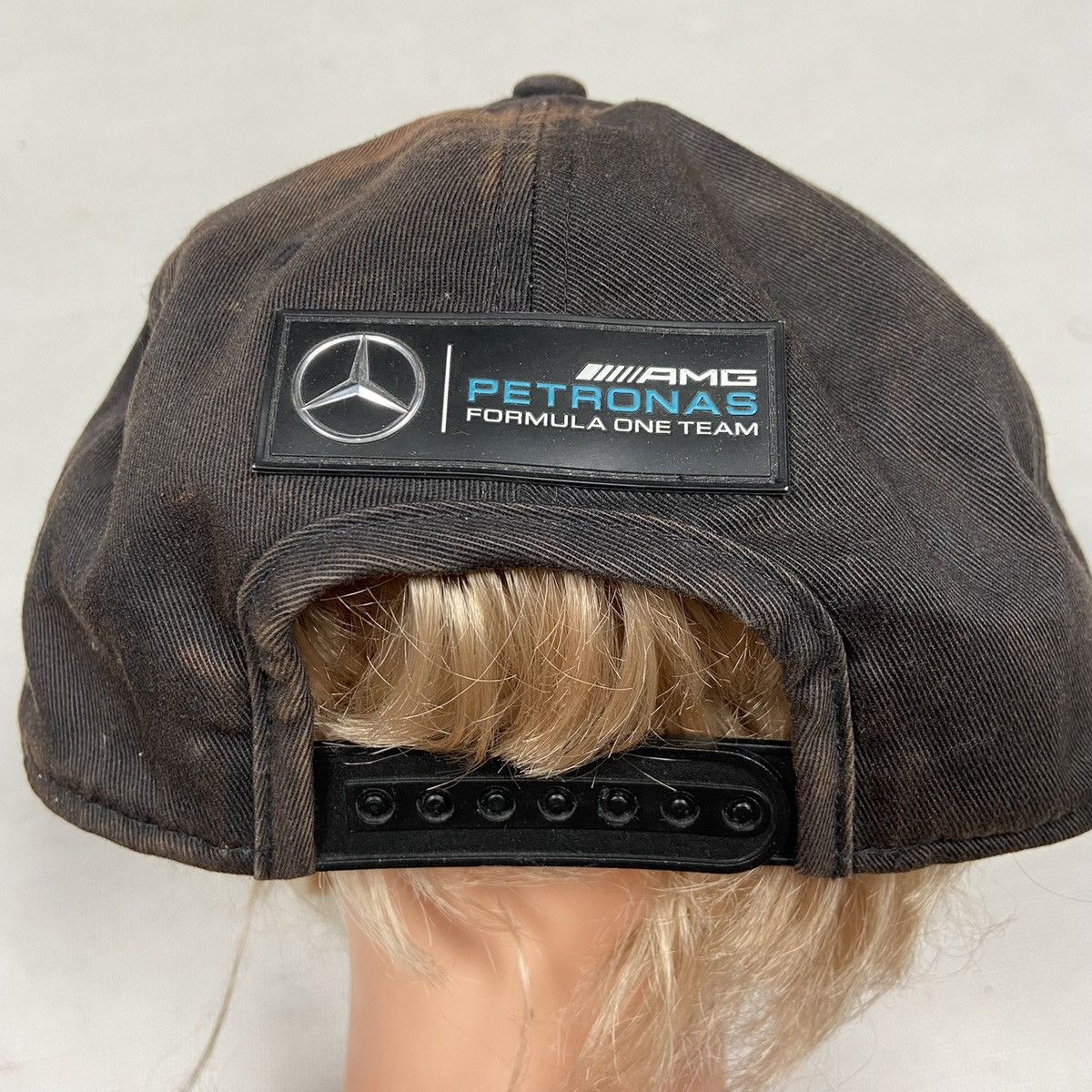 Mercedes-Benz AMG MERCEDESS BENZ Y2K SUN FADED THRASHED RARE CAP - № 4111 Size ONE SIZE - 4 Thumbnail