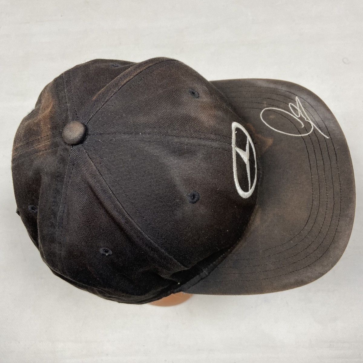 Mercedes-Benz AMG MERCEDESS BENZ Y2K SUN FADED THRASHED RARE CAP - № 4111 Size ONE SIZE - 7 Thumbnail