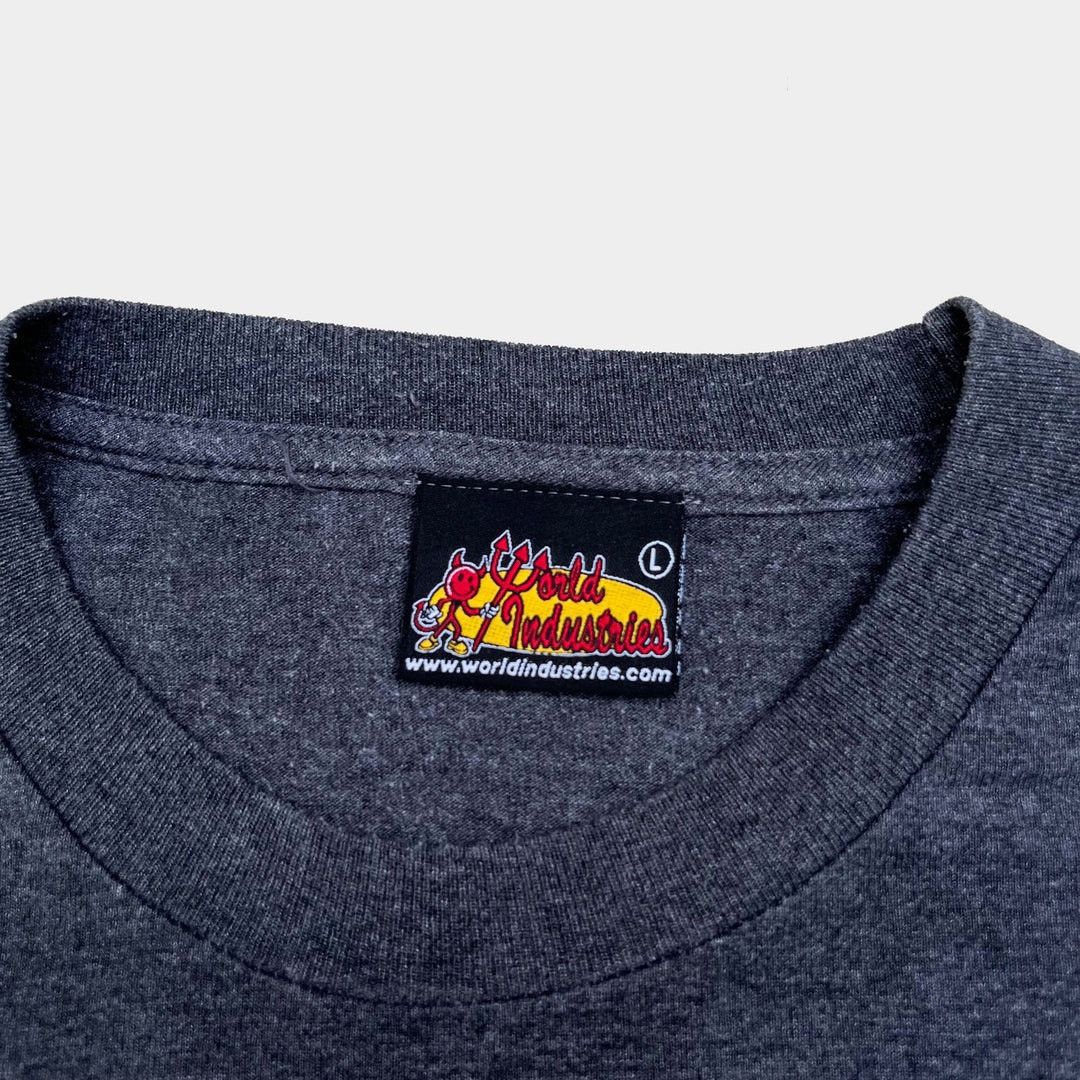 Vintage World Industries 2000 Flameboy Vtg Skate USA Made T-Shirt Size US L / EU 52-54 / 3 - 4 Thumbnail