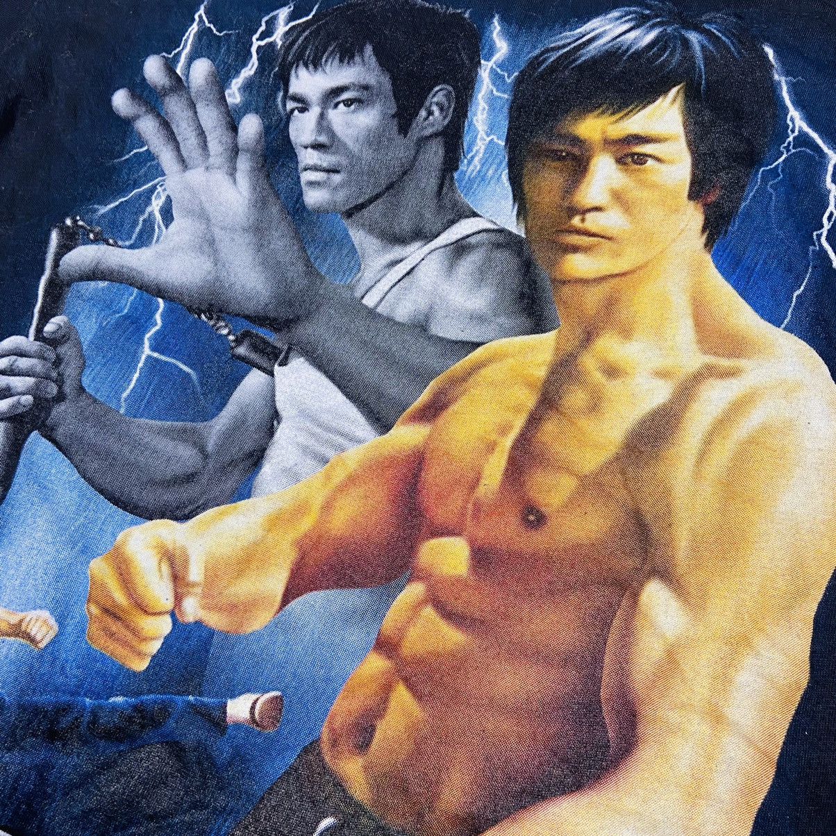 Vintage 1990s BRUCE LEE LIGHTNING ICONIC ARCHIVE BOXY TEE - № 200 Size US XS / EU 42 / 0 - 5 Thumbnail